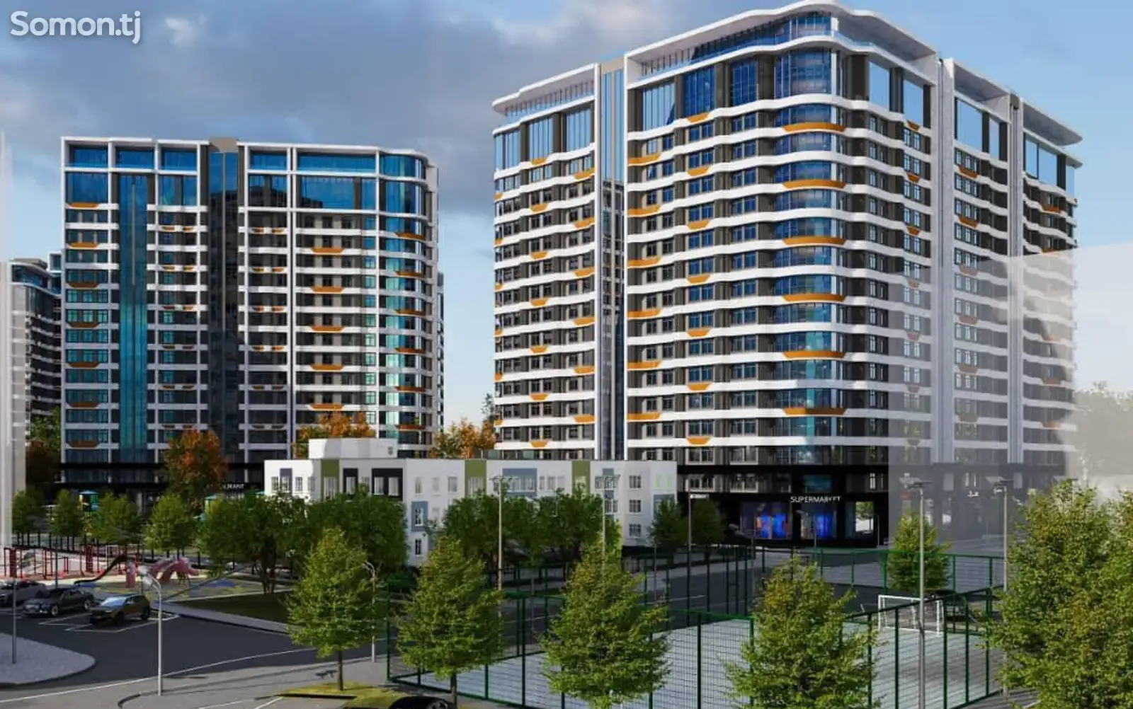 1-комн. квартира, 2 этаж, 51 м², Славянский - Пойтахти Диёрам