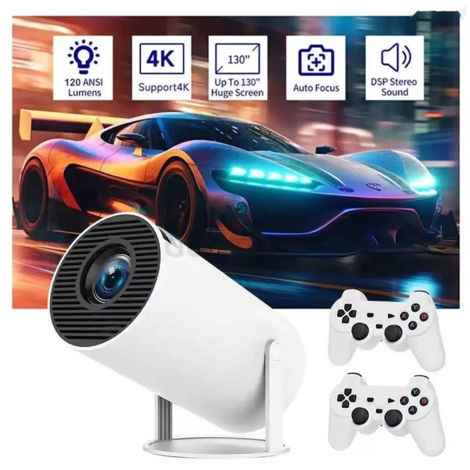 Проектор Game Projector HY300 2.4G Wireless — фото 4