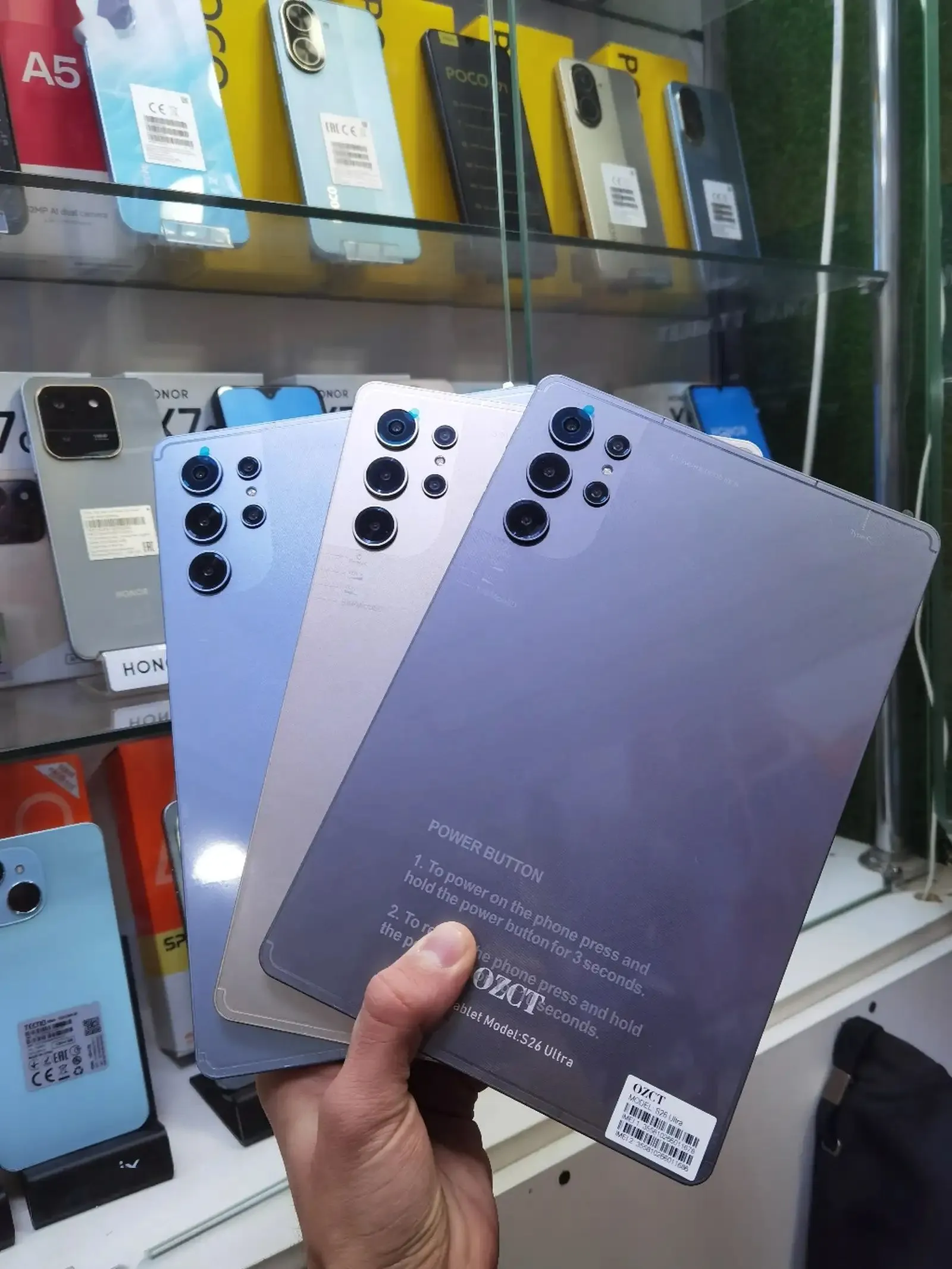 Планшет OZCT 26Ultra 16/512Gb 8000Мач