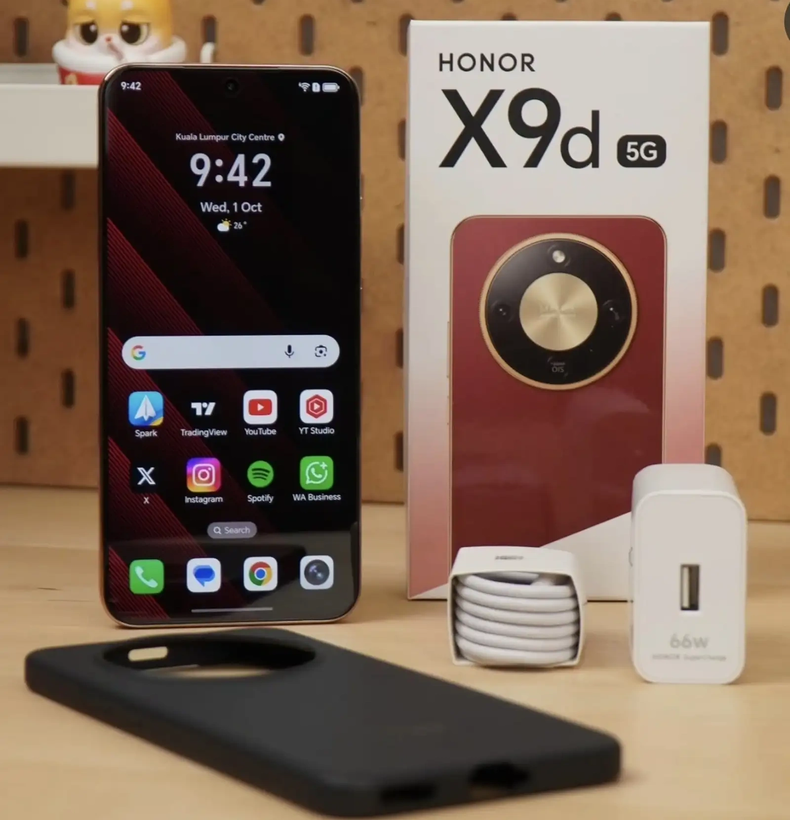 Honor X9d 8+8/256Gb black 8300мач