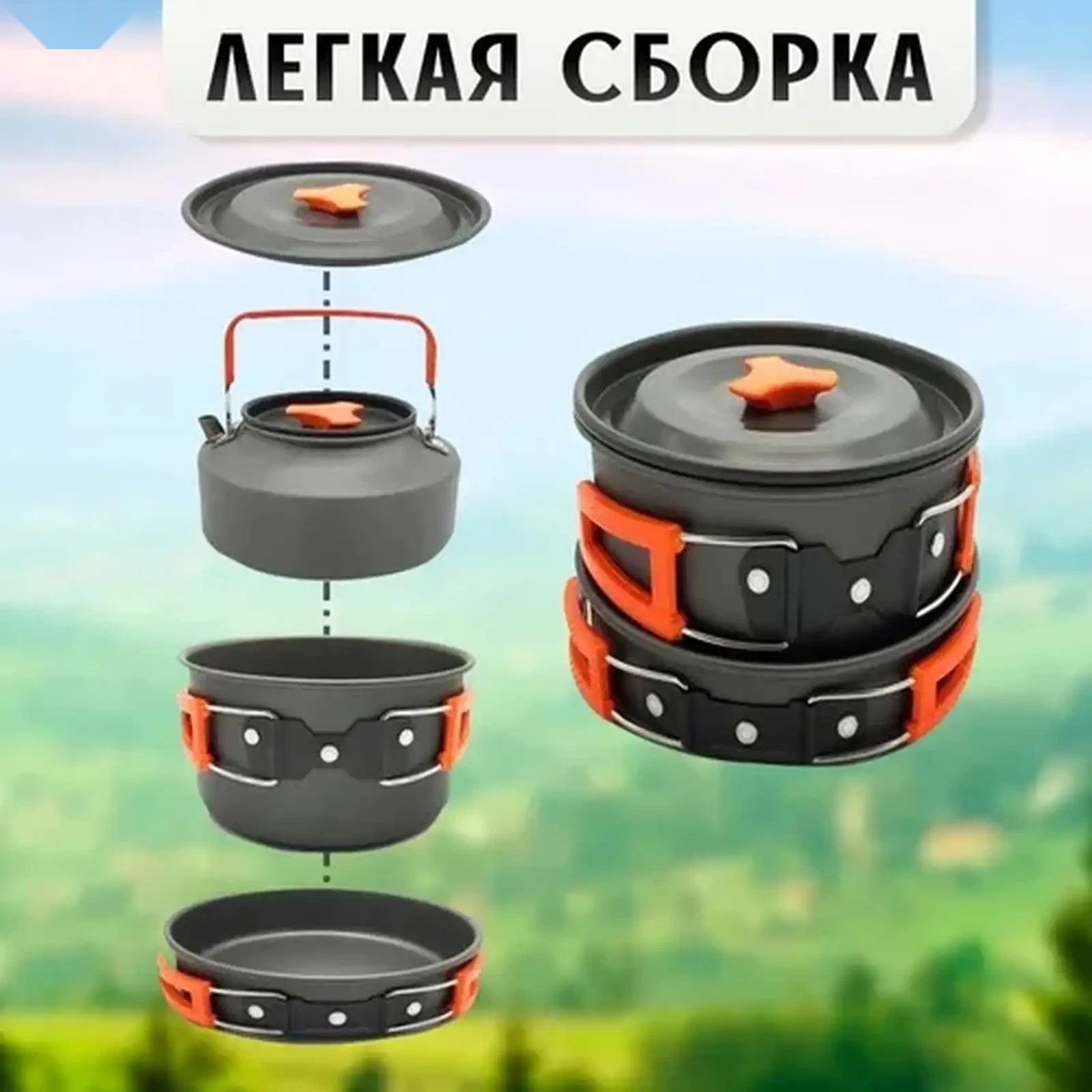Набор туристической посуды