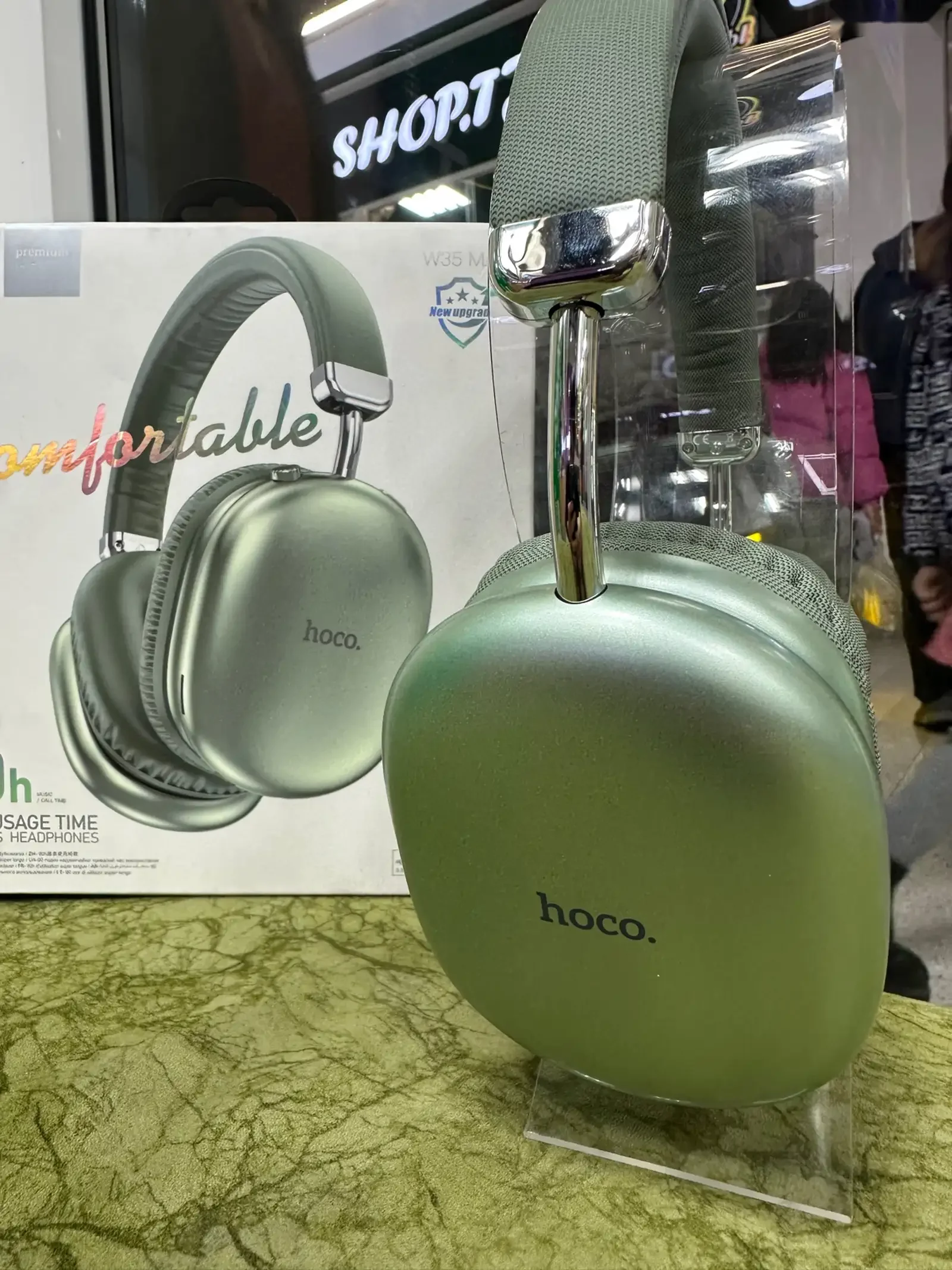 Беспроводные наушники Hoco W35 Max — фото 4