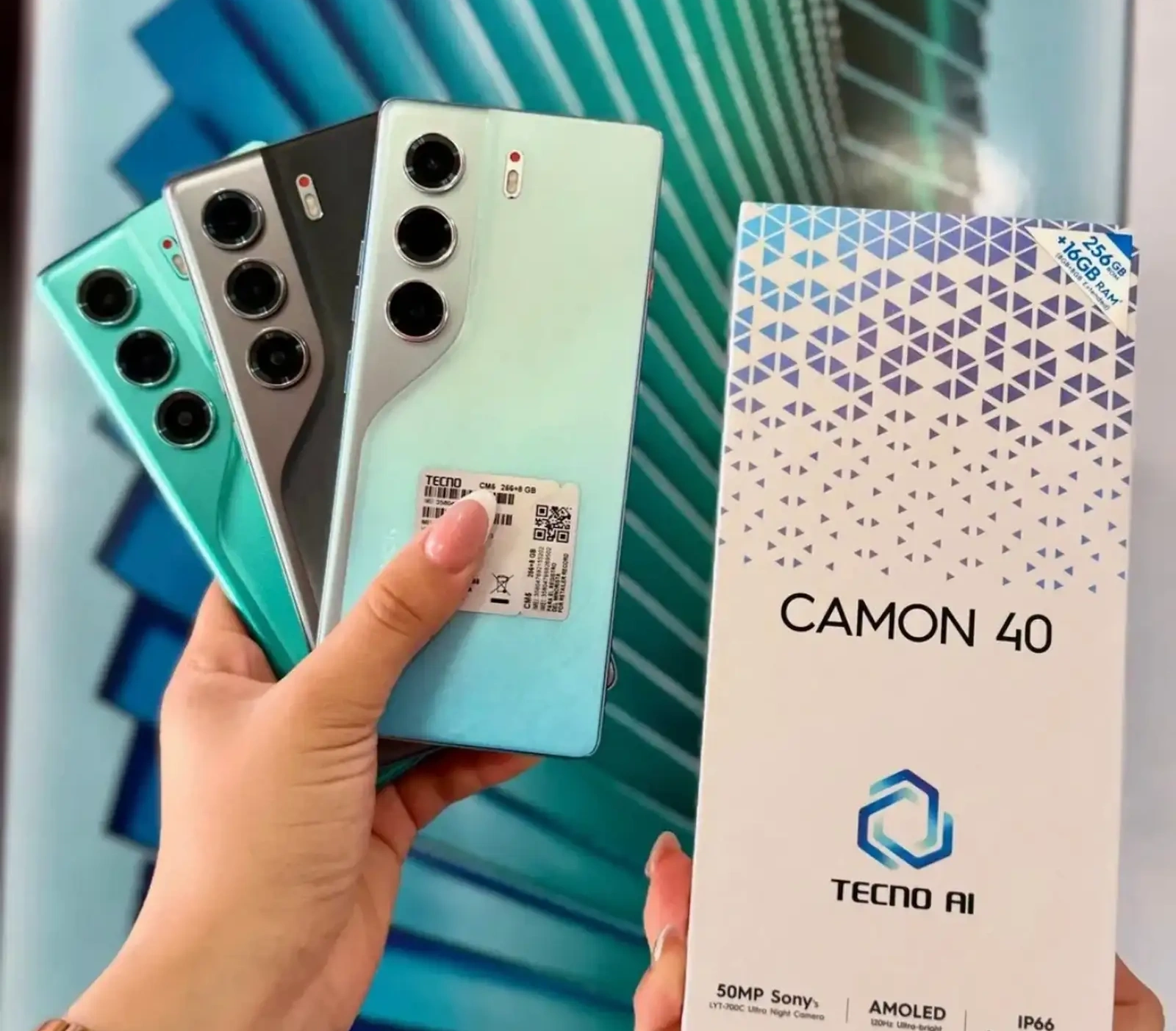 Tecno Camon 40 16/128Gb black 5200мач