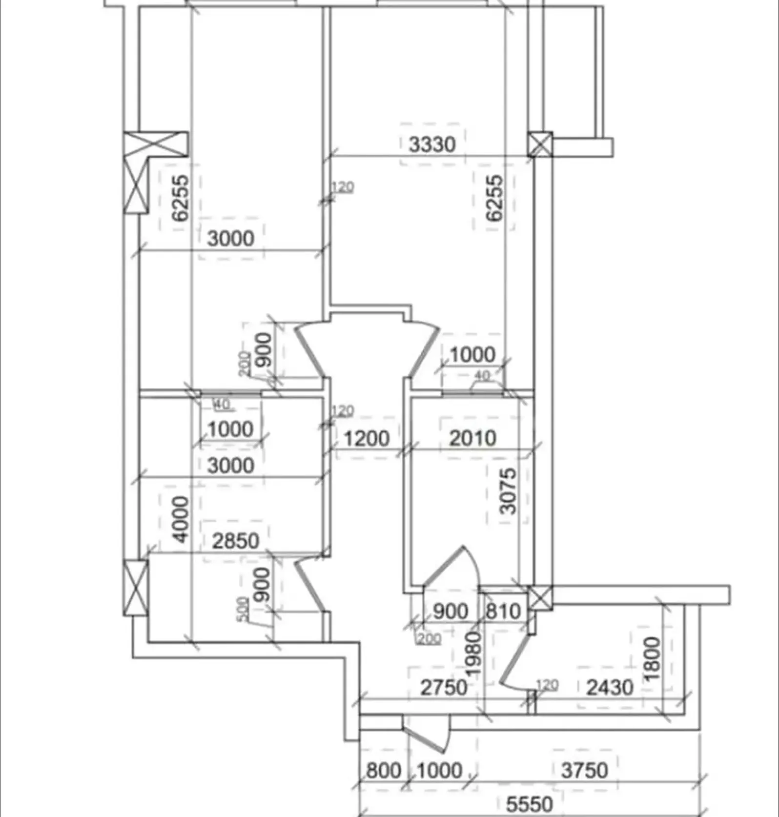 2-комн. квартира, 10 этаж, 72 м², Молодёжный, напротив бывшего казино «Саидшо»