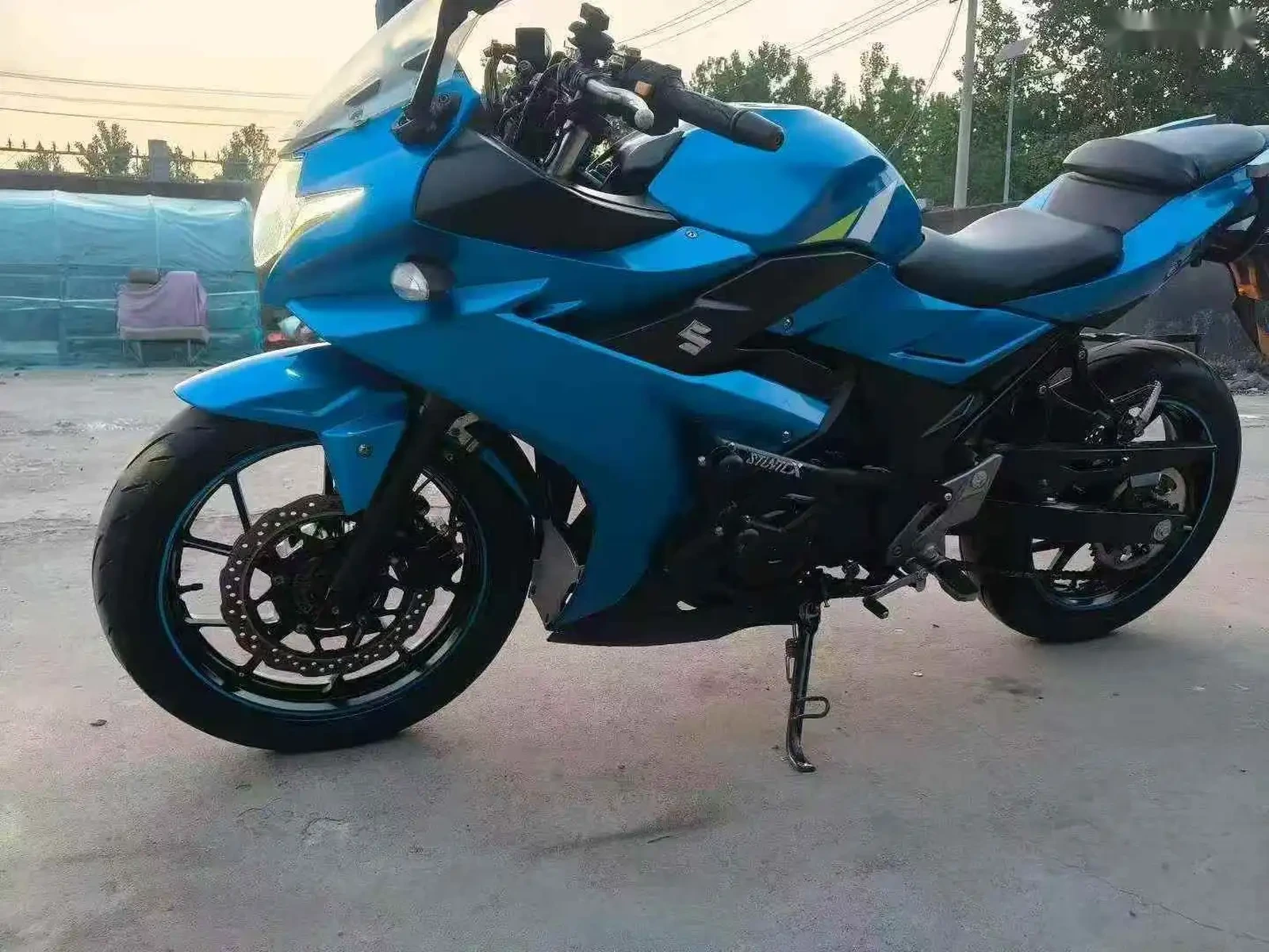 Мотоцикл Suzuki GX 250 на заказ — фото 2