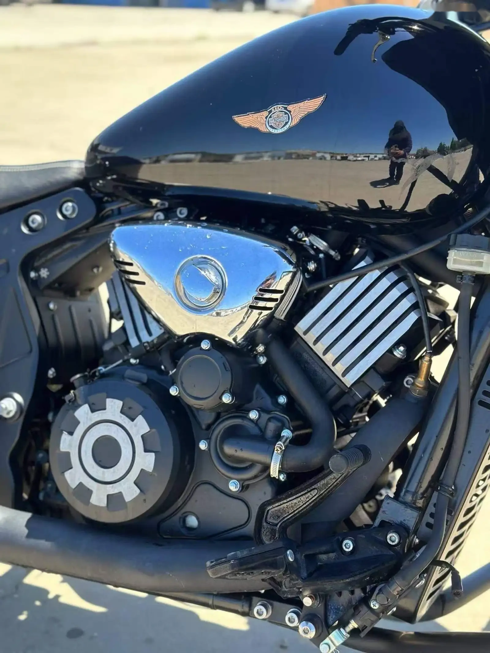 Мотоцикл Harley 650 на заказ — фото 8