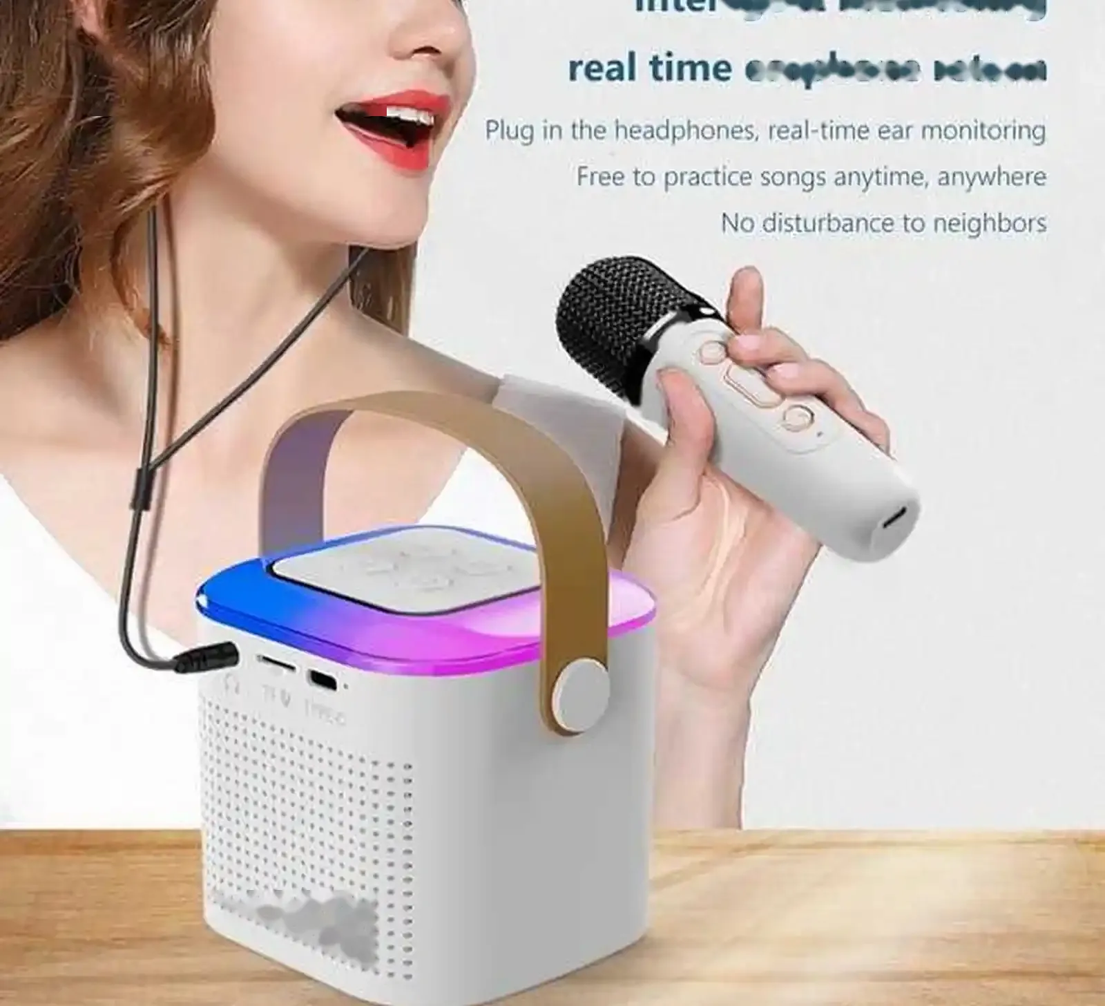 Караоке микрофон и Колонка Wireless karaoke Y1