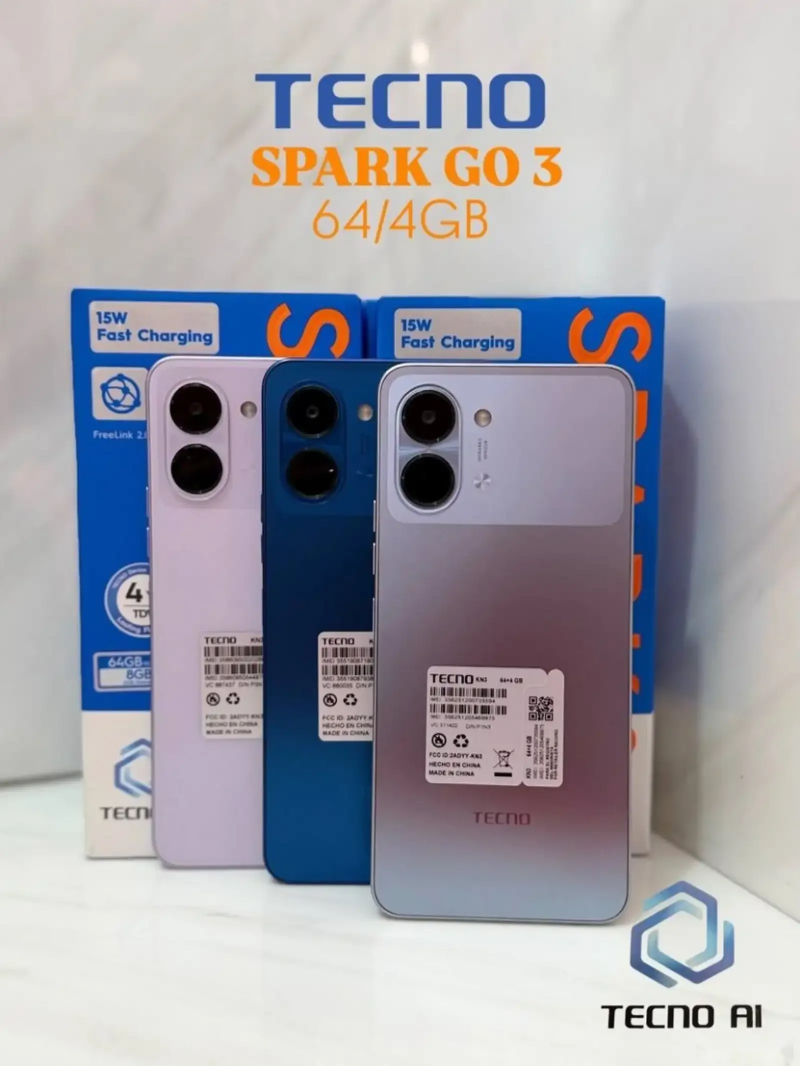 Tecno Go 3 4+4/8/64Gb Global Version — фото 3