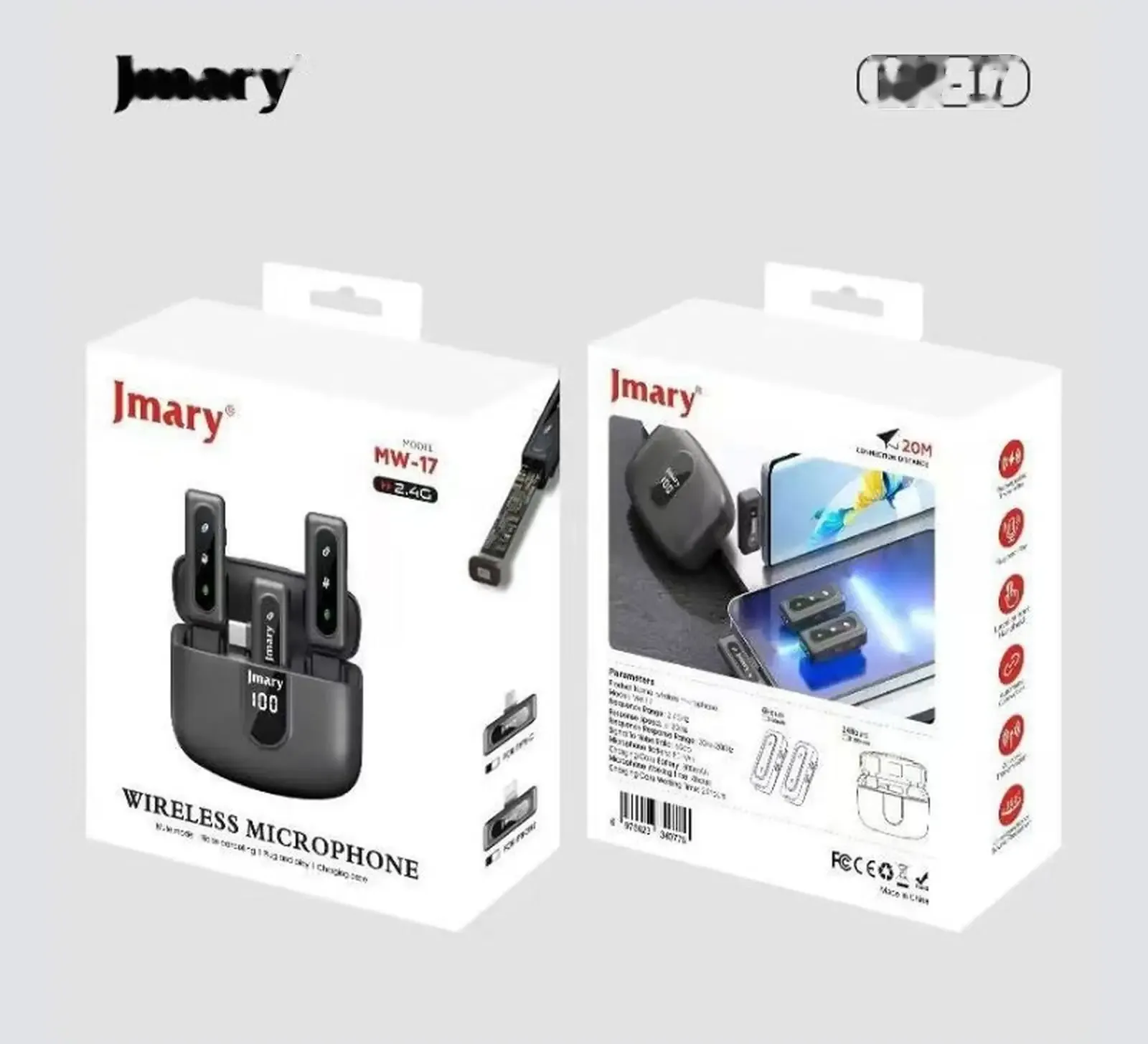 Петличный Микрафон Jmary MW 17