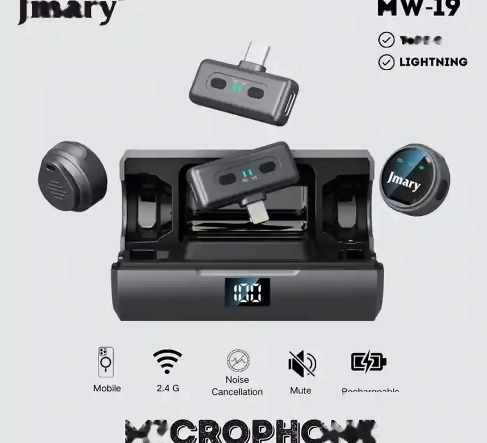 Петличный Микрафон Jmary MW 19