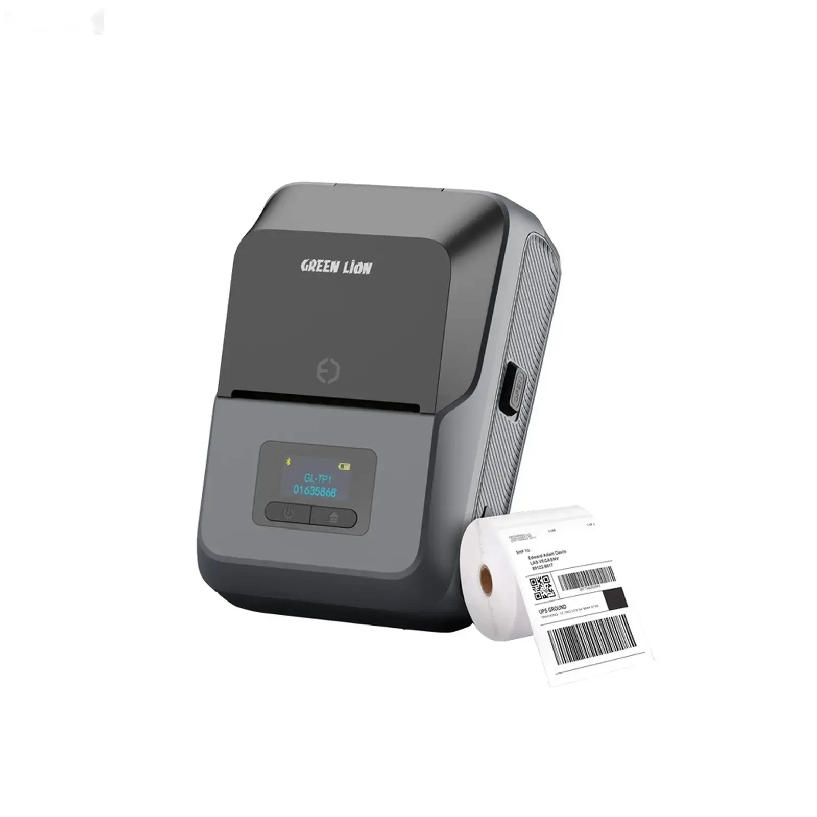 Принтер Green Lion Thermal Printer серый — фото 3