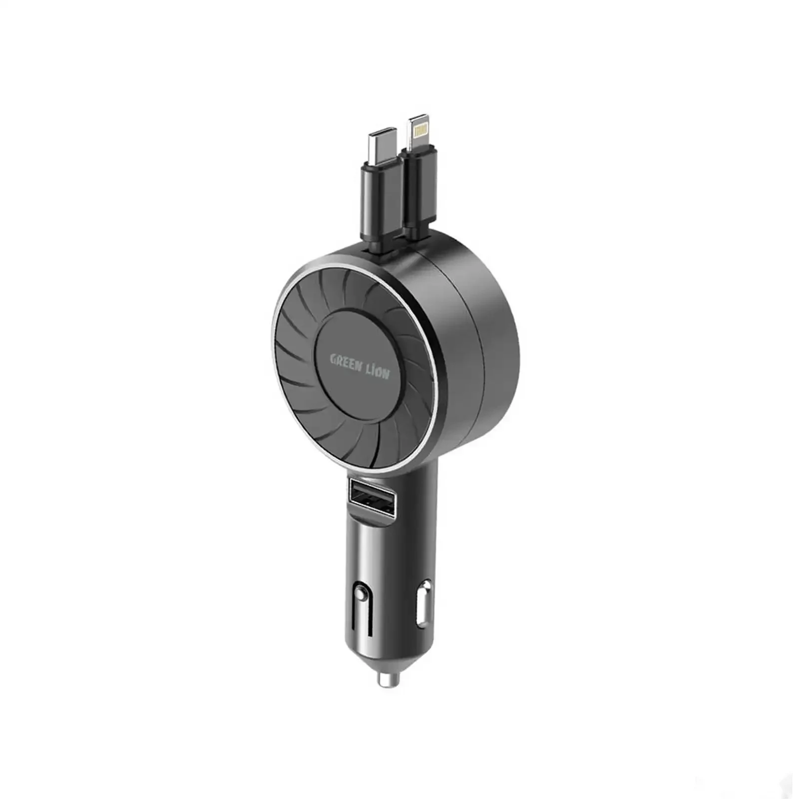 Автомобильное зарядное устройство Green Lion Telescopic 50W — фото 2