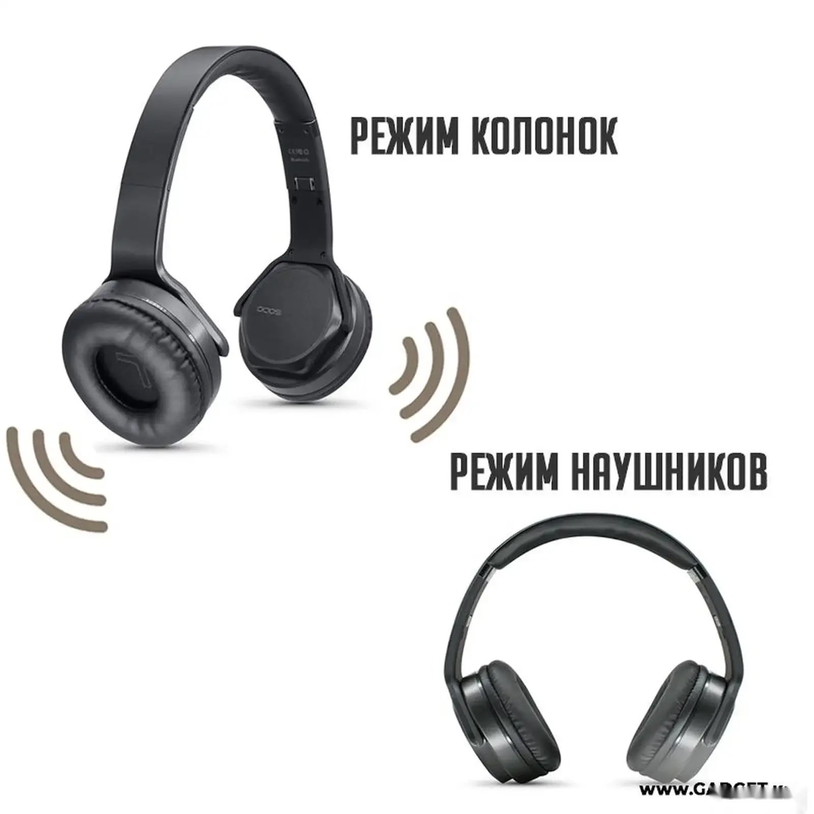 Беспроводные наушники Sodo MH3 Bluetooth — фото 4