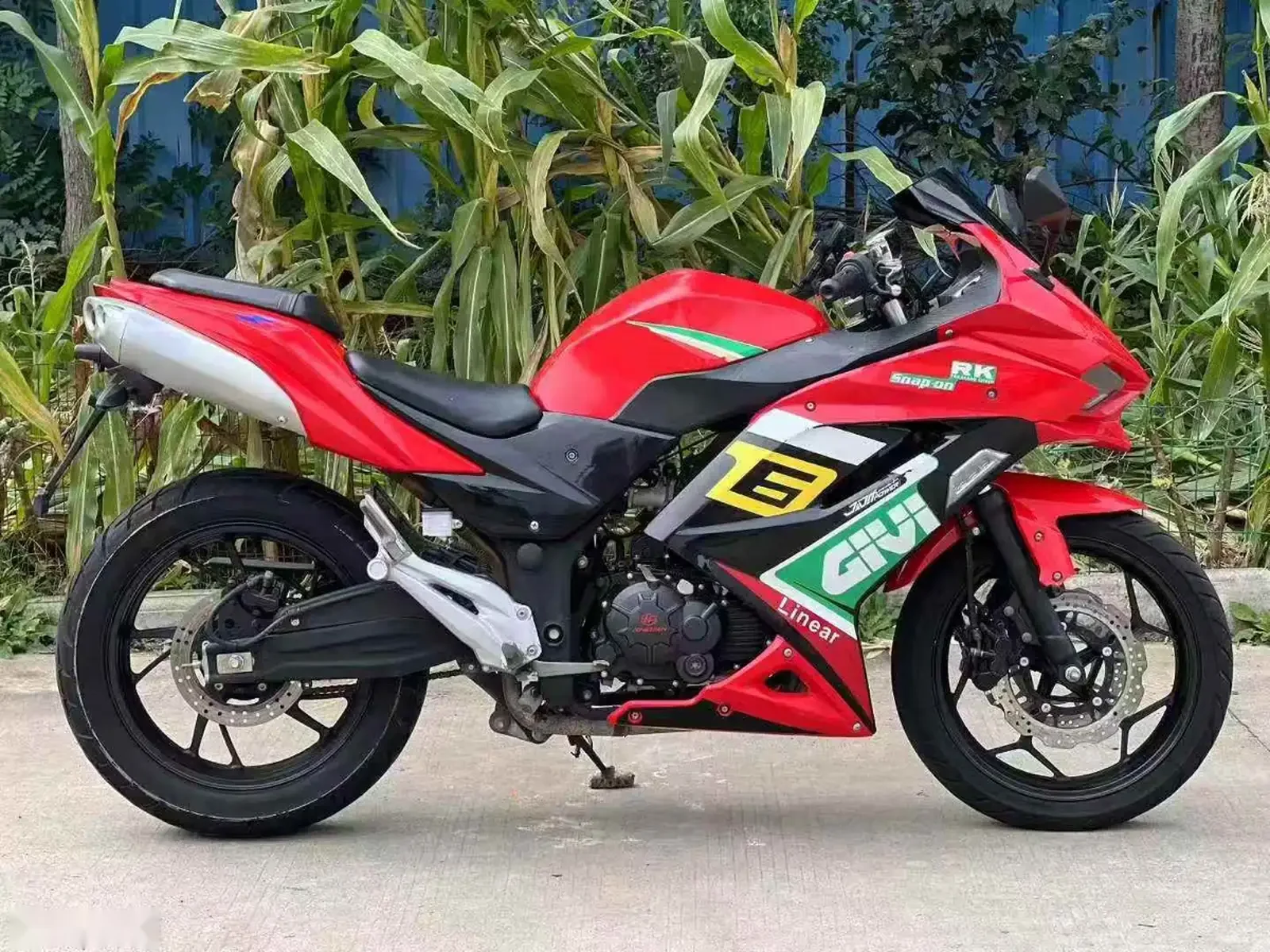 Мотоцикл Kawasaki на заказ — фото 2