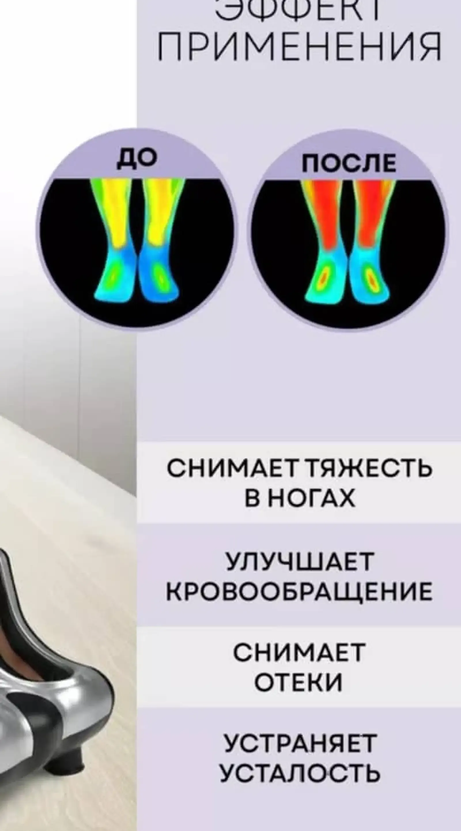 Массажер для ног стоп электрический роликовыйSY