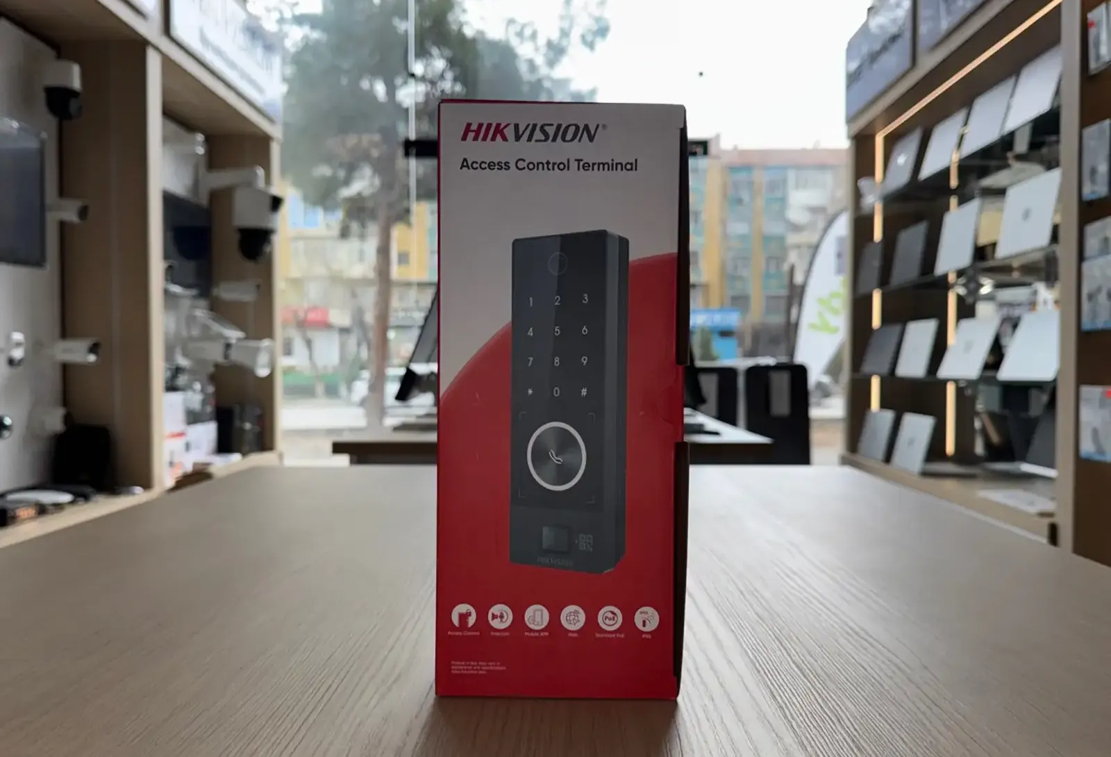Терминал контроля доступа Hikvision DS-K1T510MBWX-QRE1 O-STD