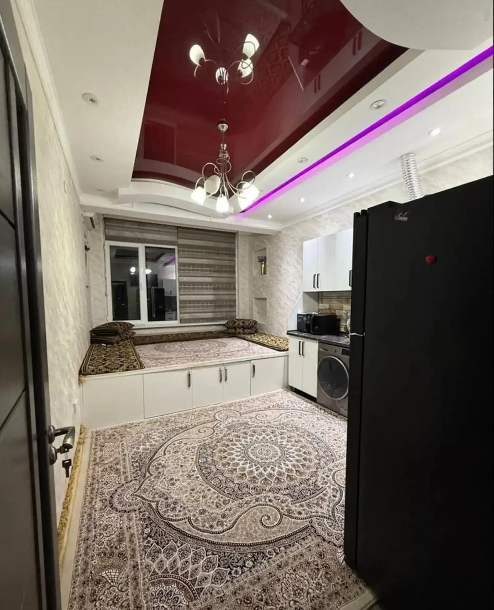 2-комн. квартира, 11 этаж, 90м², Сомони — фото 5