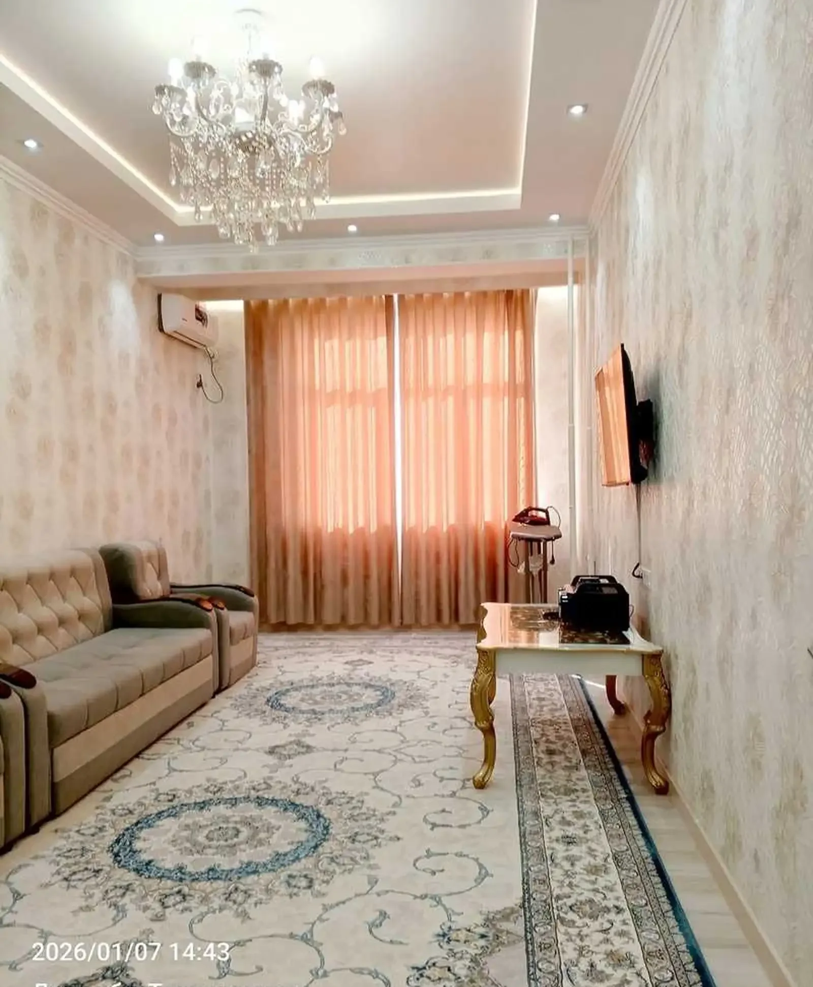 2-комн. квартира, 5 этаж, 55м², Сомони, Воданасос — фото 5