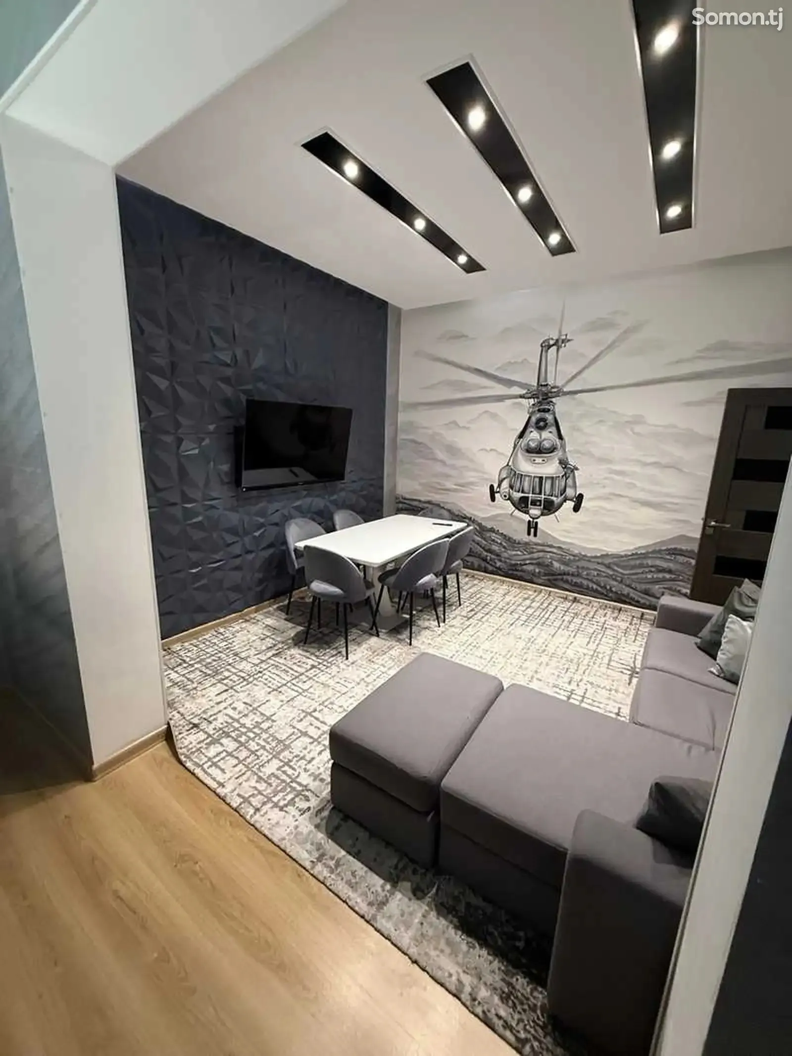 4-комн. квартира, 5 этаж, 115м², Сомони