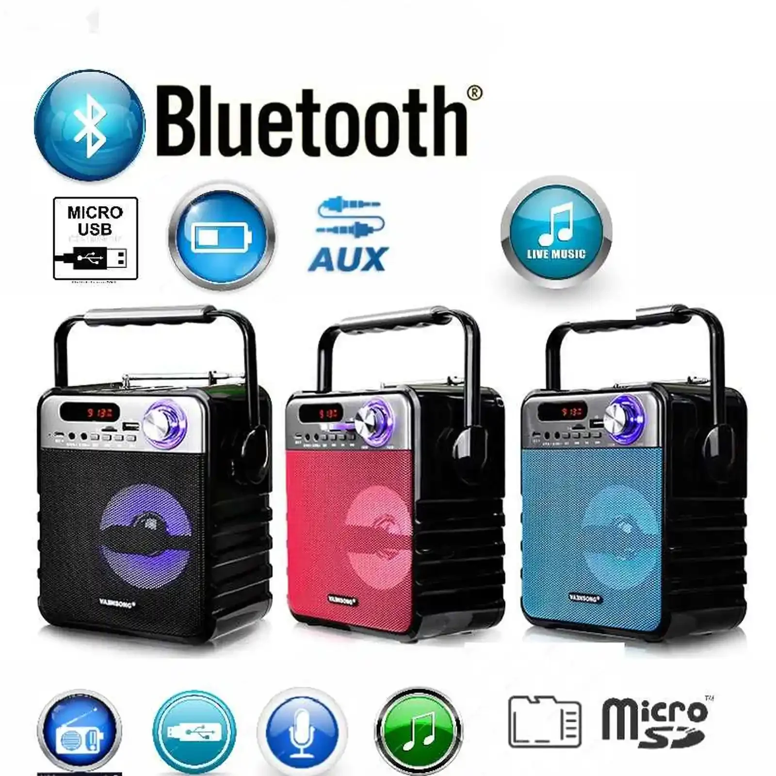 Портативная Bluetooth колонка Т-1 — фото 5