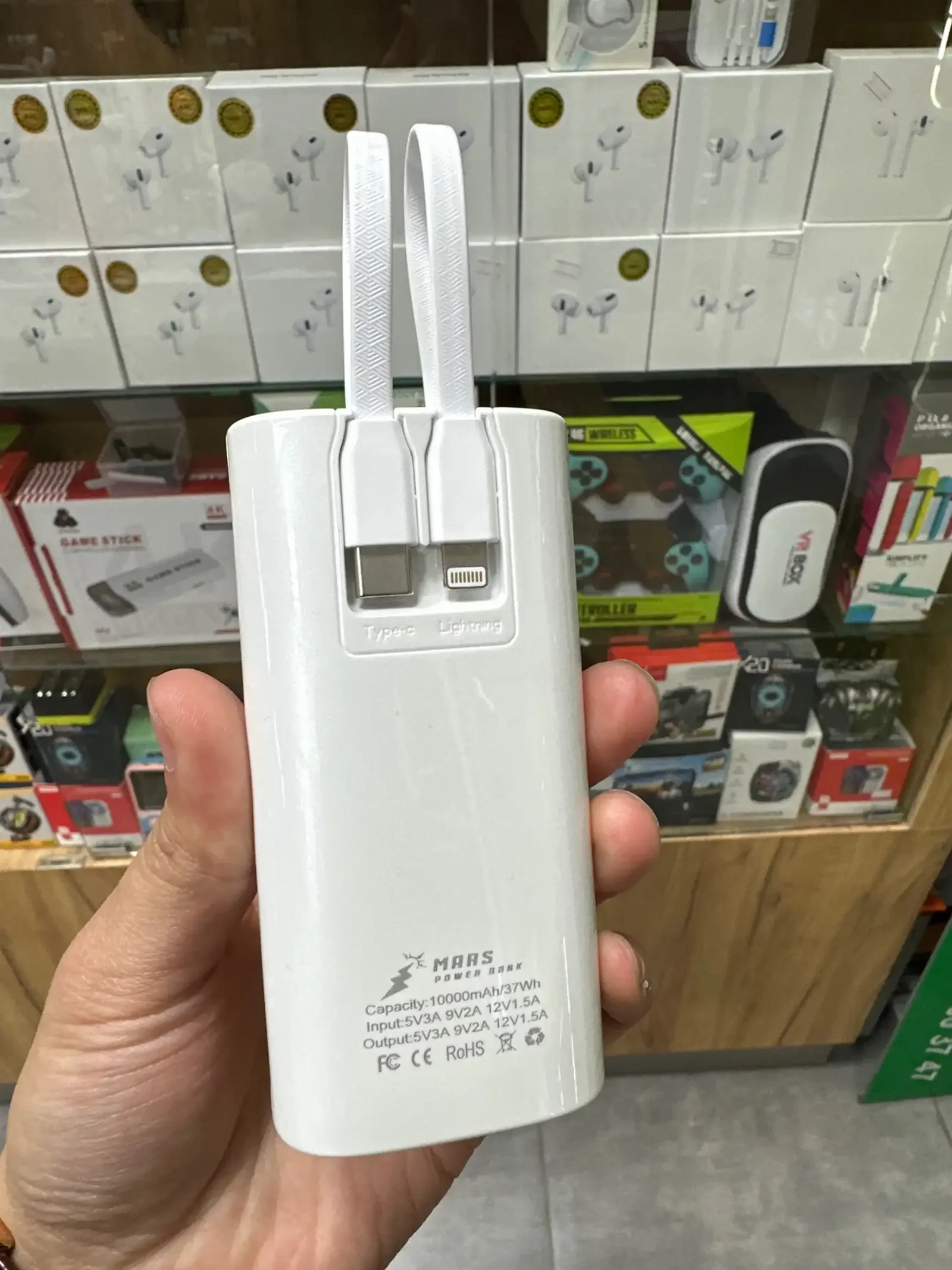Внешний аккумулятор Powerbank 10000 mah — фото 2