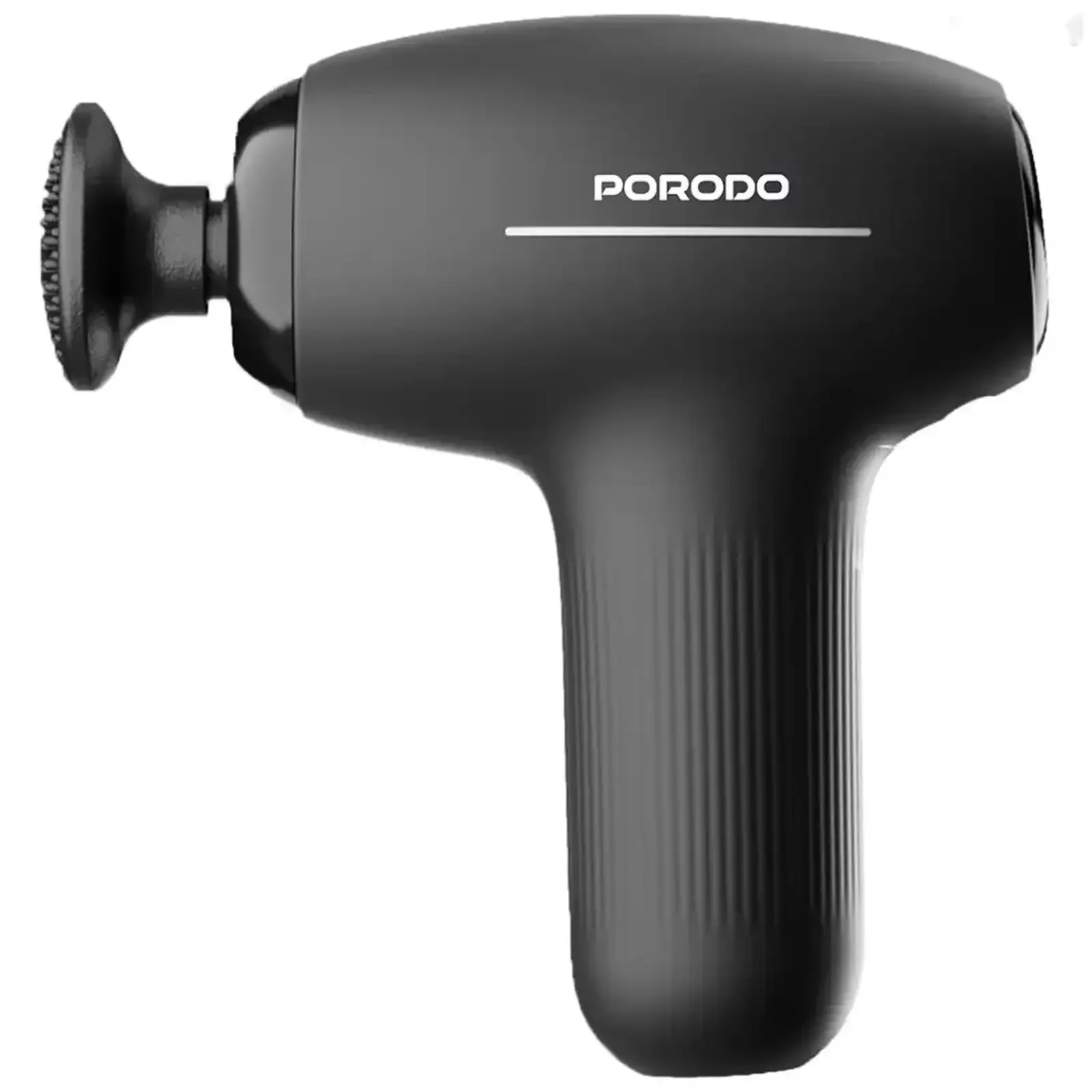 Мини массажер Porodo Lifestyle Cordless Mini Massage Gun, черный — фото 2