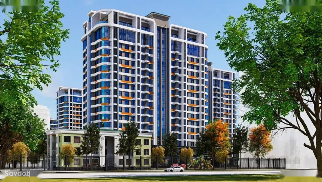 2-комн. квартира, 9 этаж, 62 м², Ашан, Центр, Хлебзавод, Исмоили Сомони