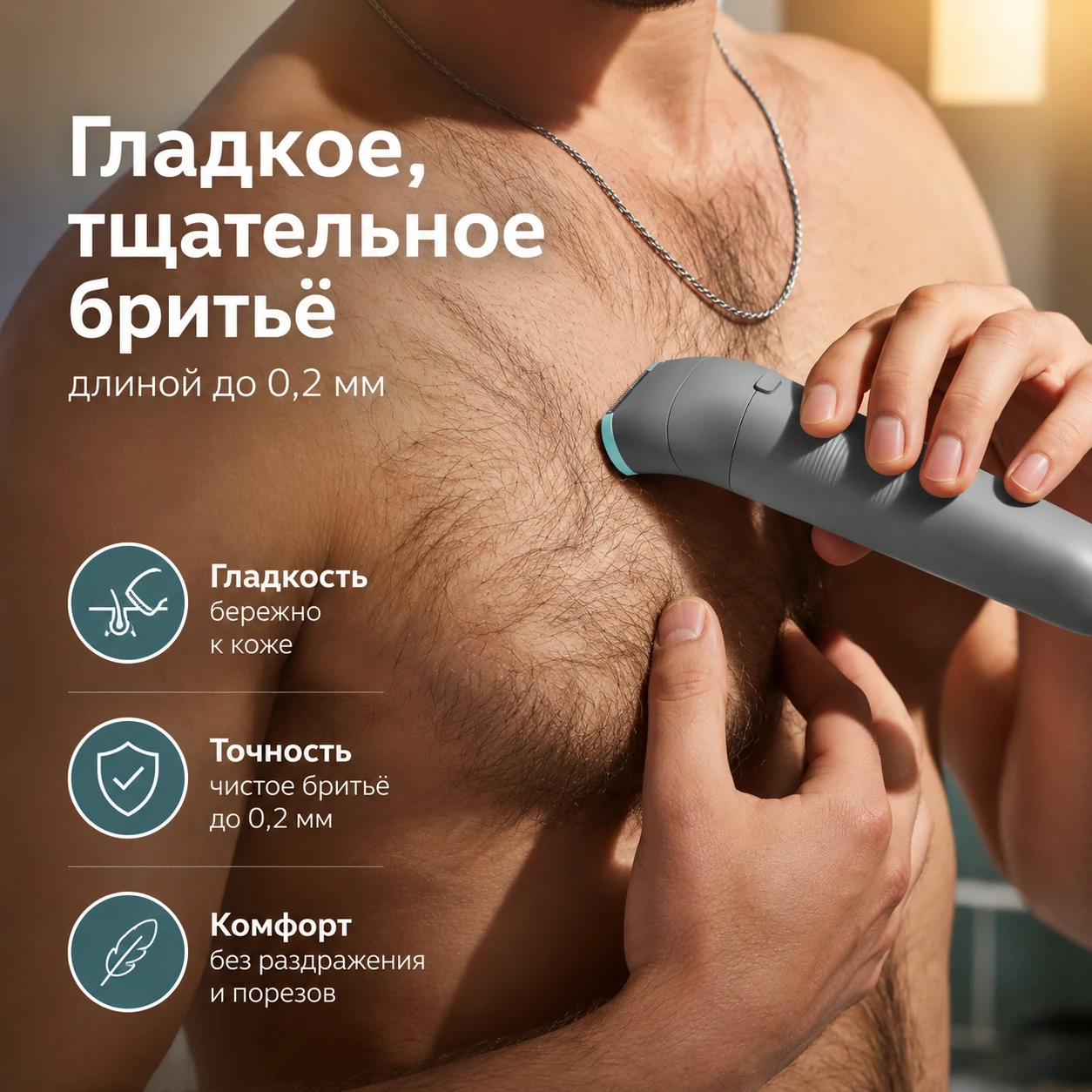 Триммер Philips Bodygroom 3000 Series BG3480/15