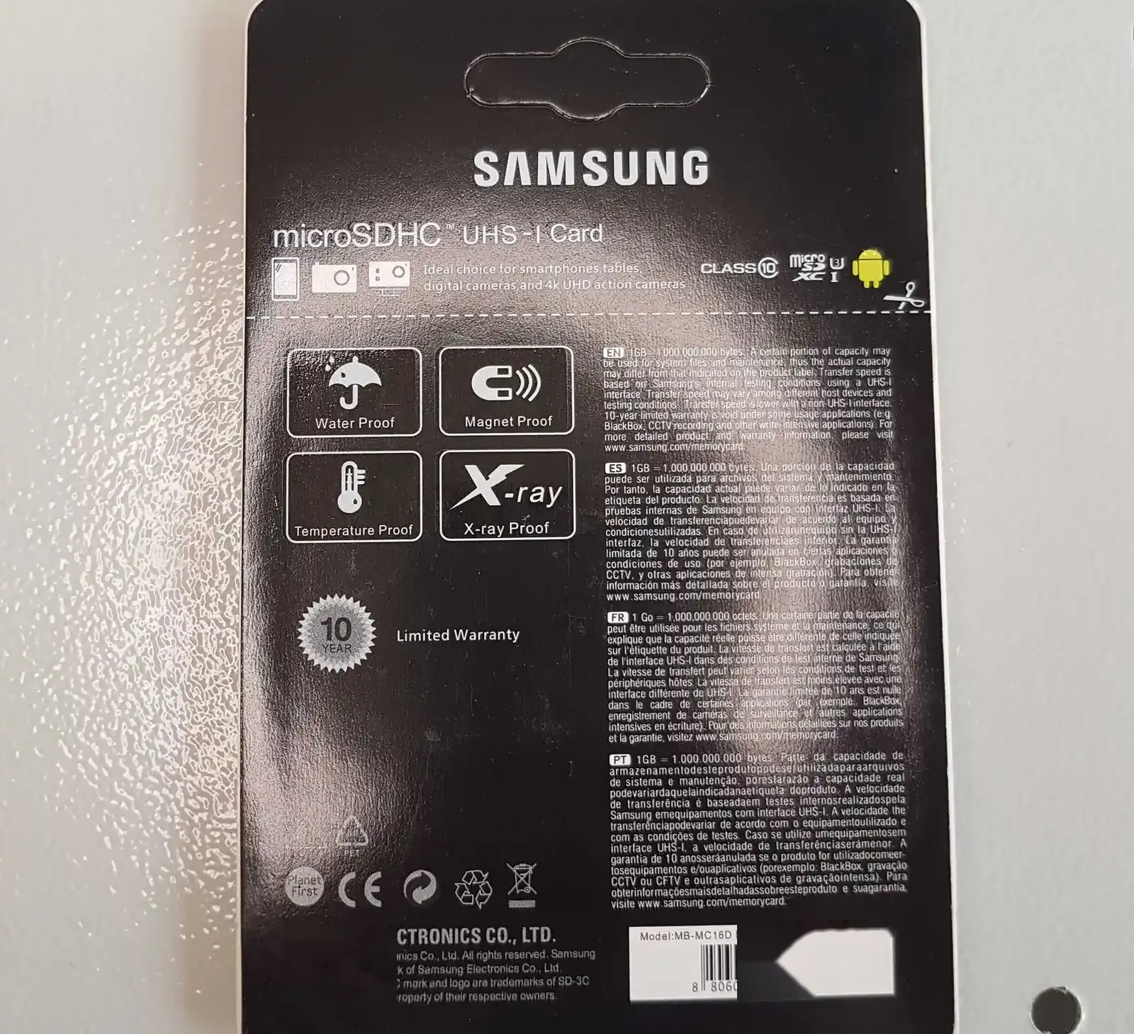 Флешка Samsung 16Gb EVO Plus