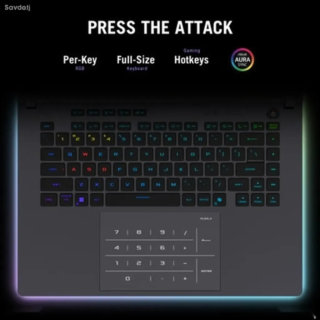 Игровой ноутбук ASUS ROG Strix G16 G615LR Core Ultra 9 16ГБ 1ТБ SSD RTX 5070 Ti