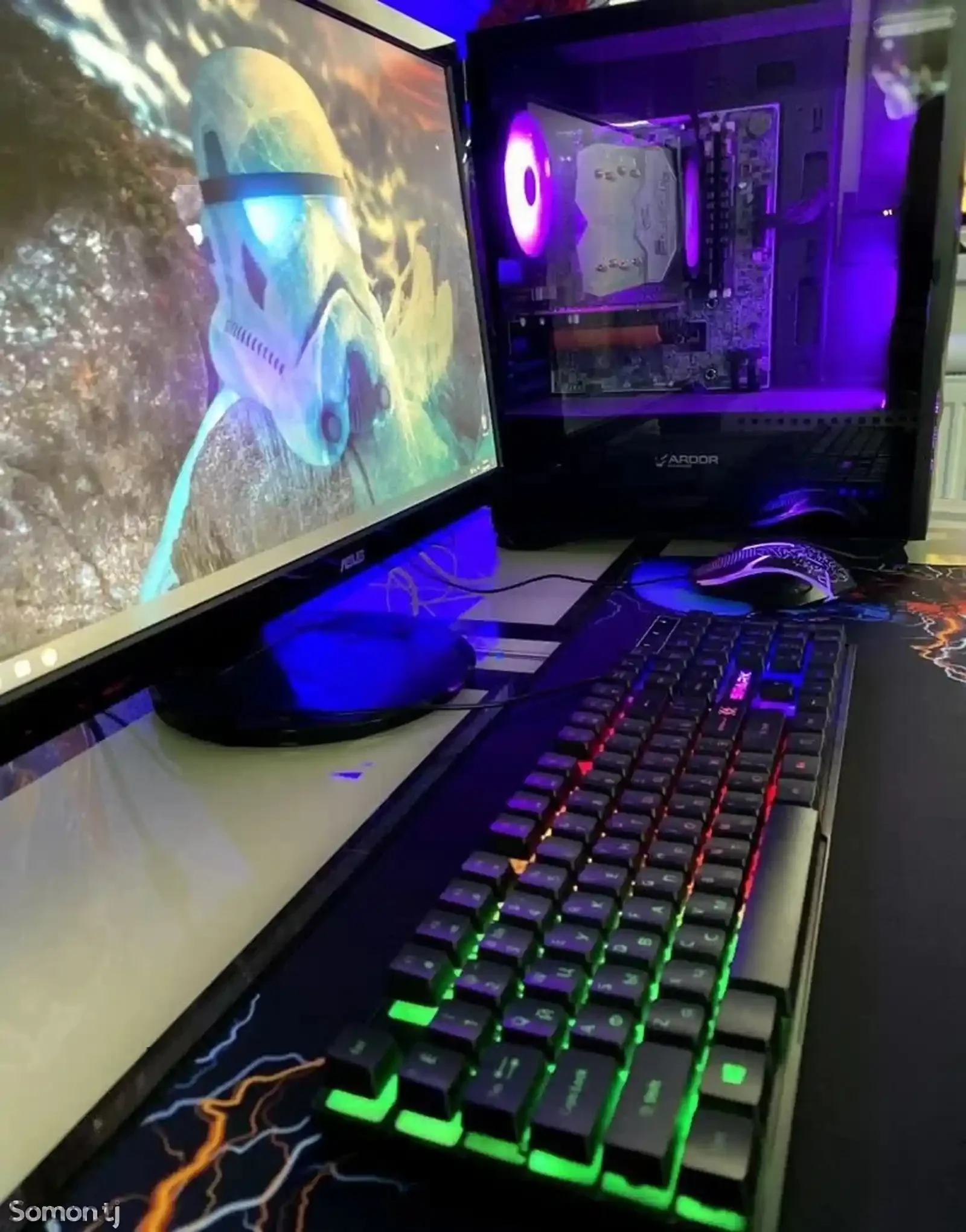 Игровой компьютер core i7 3770/RAM 16GB/GTX 650/HDD 500GB/SSD 128GB