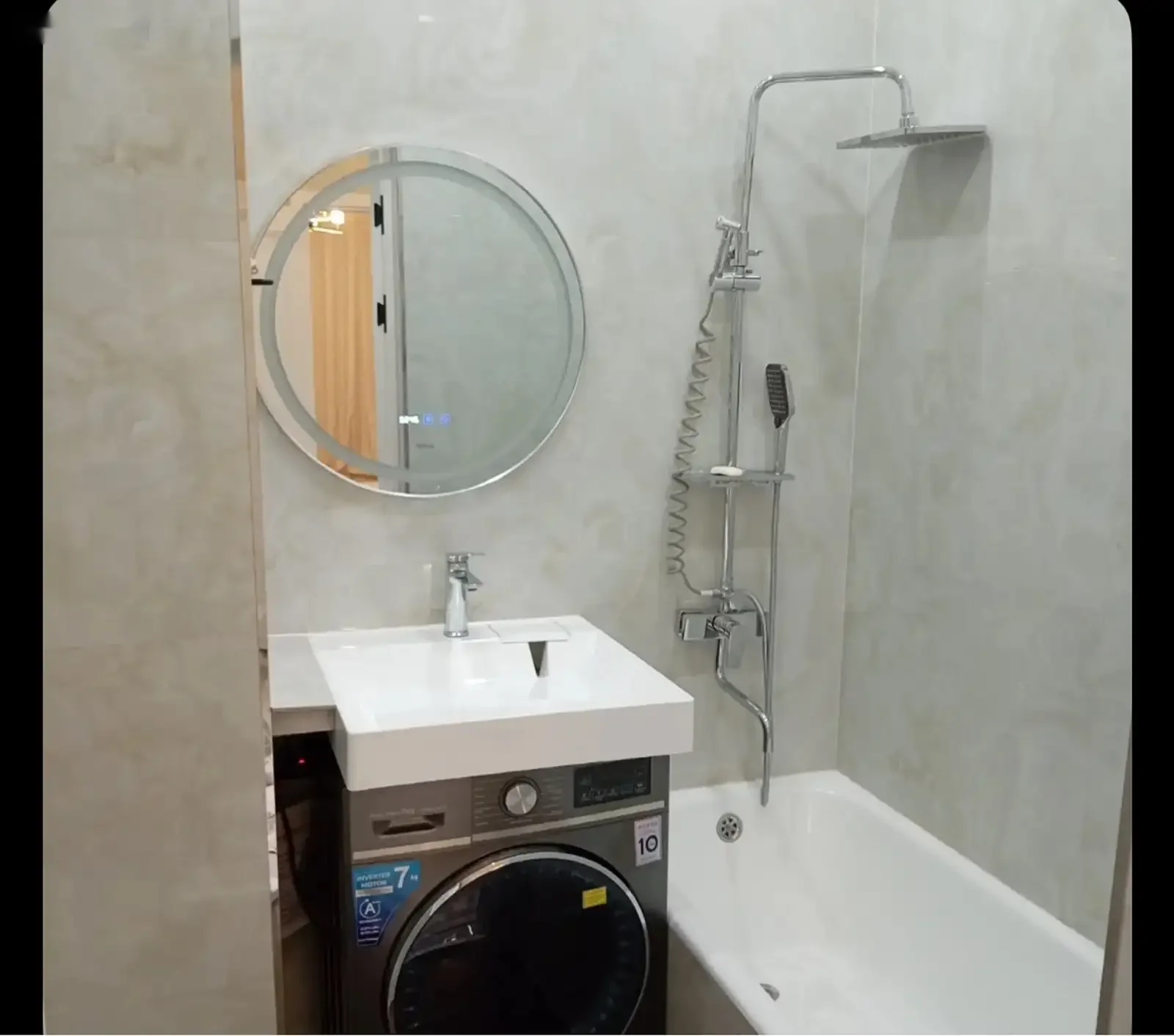 2-комн. квартира, 12 этаж, 60м², исмоил сомони — фото 5