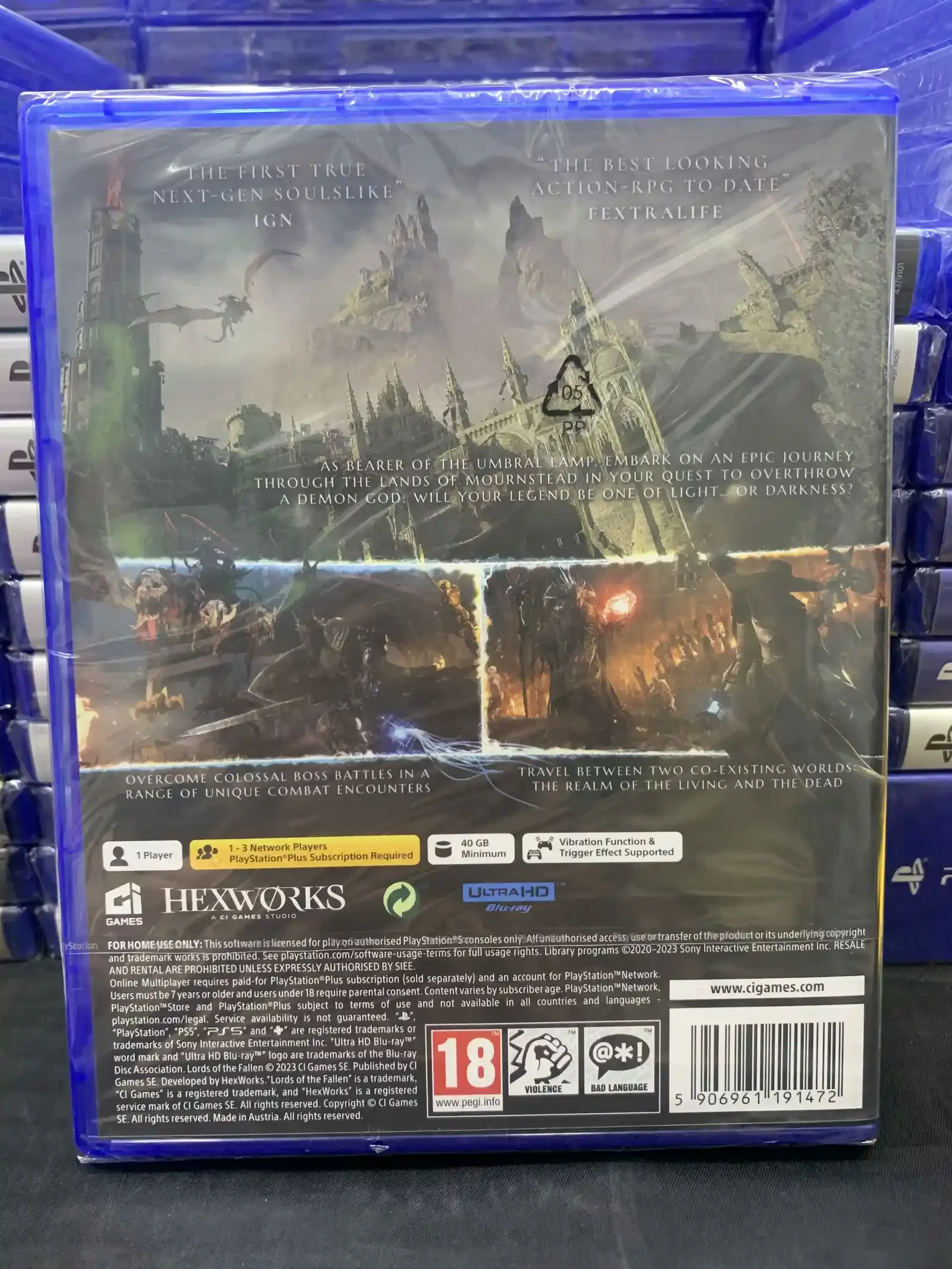 Диск Lords of the Fallen для PlayStation 5 — фото 2