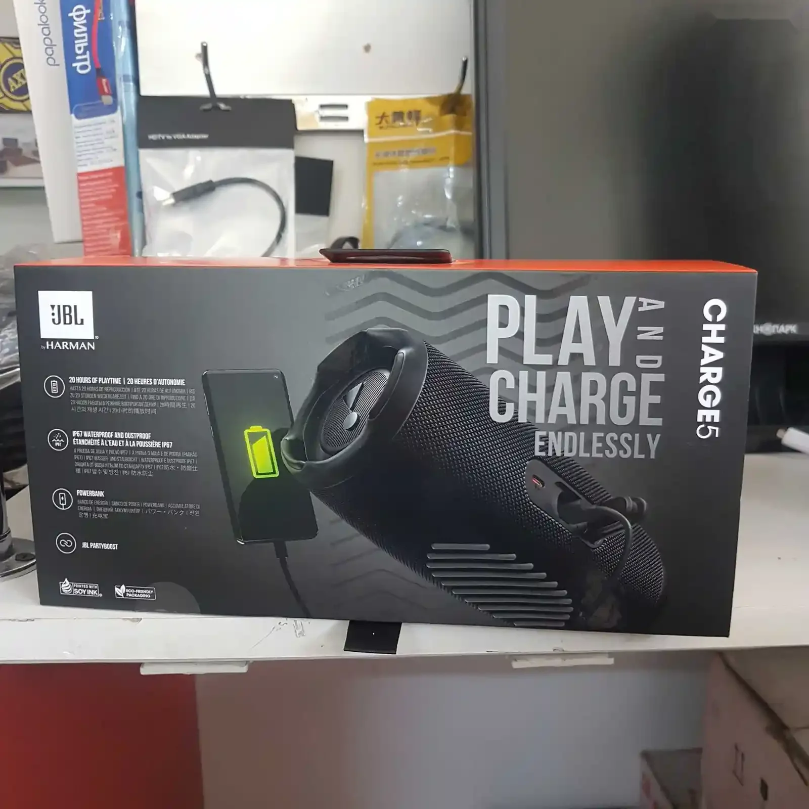 Колонка JBL Charg 5 — фото 2