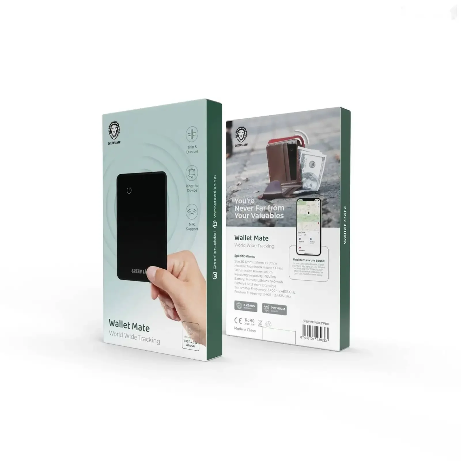 Трекер для кошелька Green Lion Wallet Mate Card Finder — фото 2