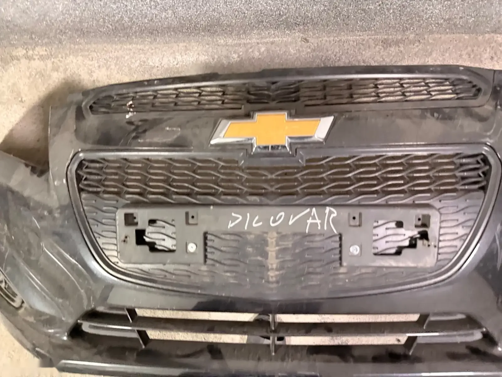 Бампер на Chevrolet Spark 2010-2015 — фото 2
