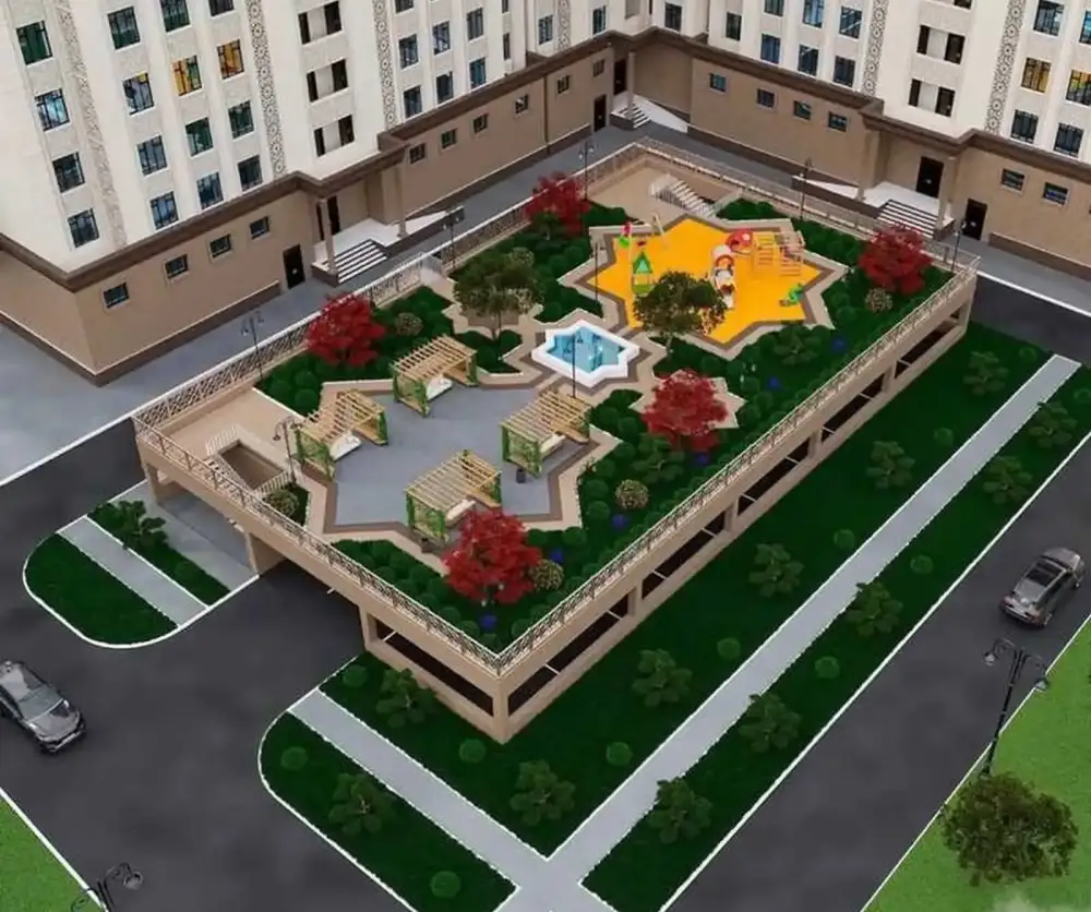 1-комн. квартира, 15 этаж, 62 м², Исмоили Сомони