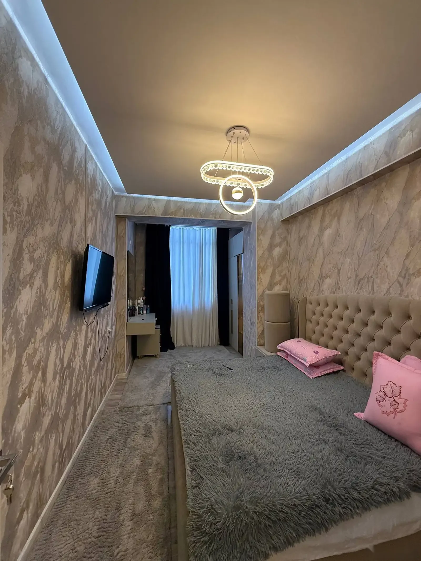 2-комн. квартира, 9 этаж, 48 м², Шохмансур, Голубой экран, Сантурус — фото 4