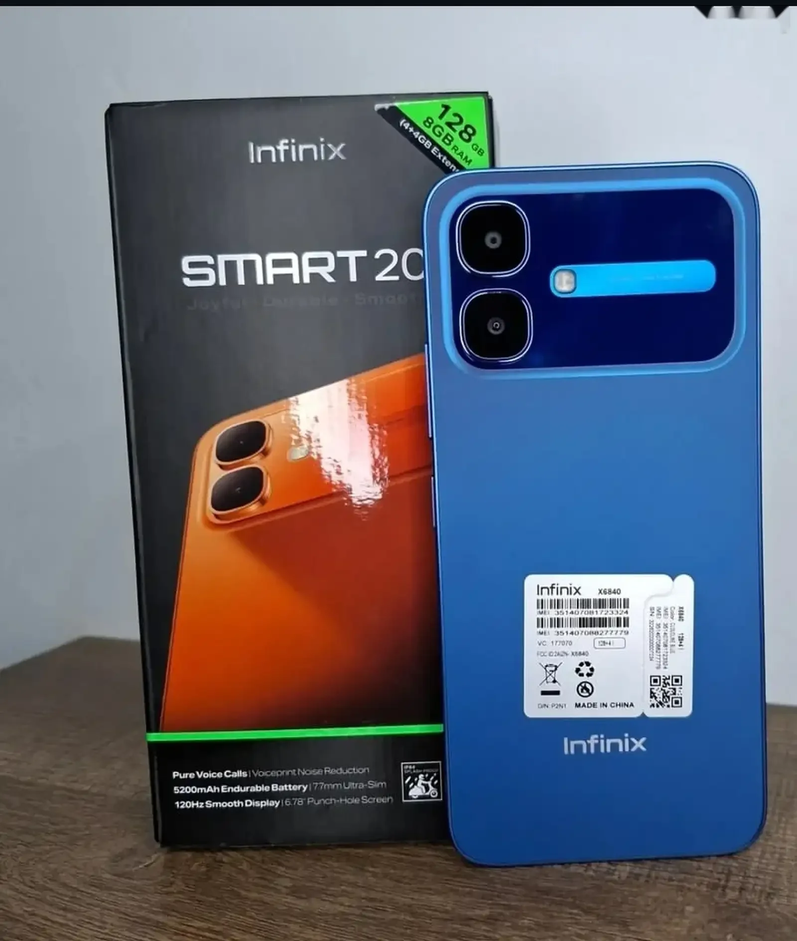 Infinix Smart 20 8/64Gb 5230Мач black — фото 2