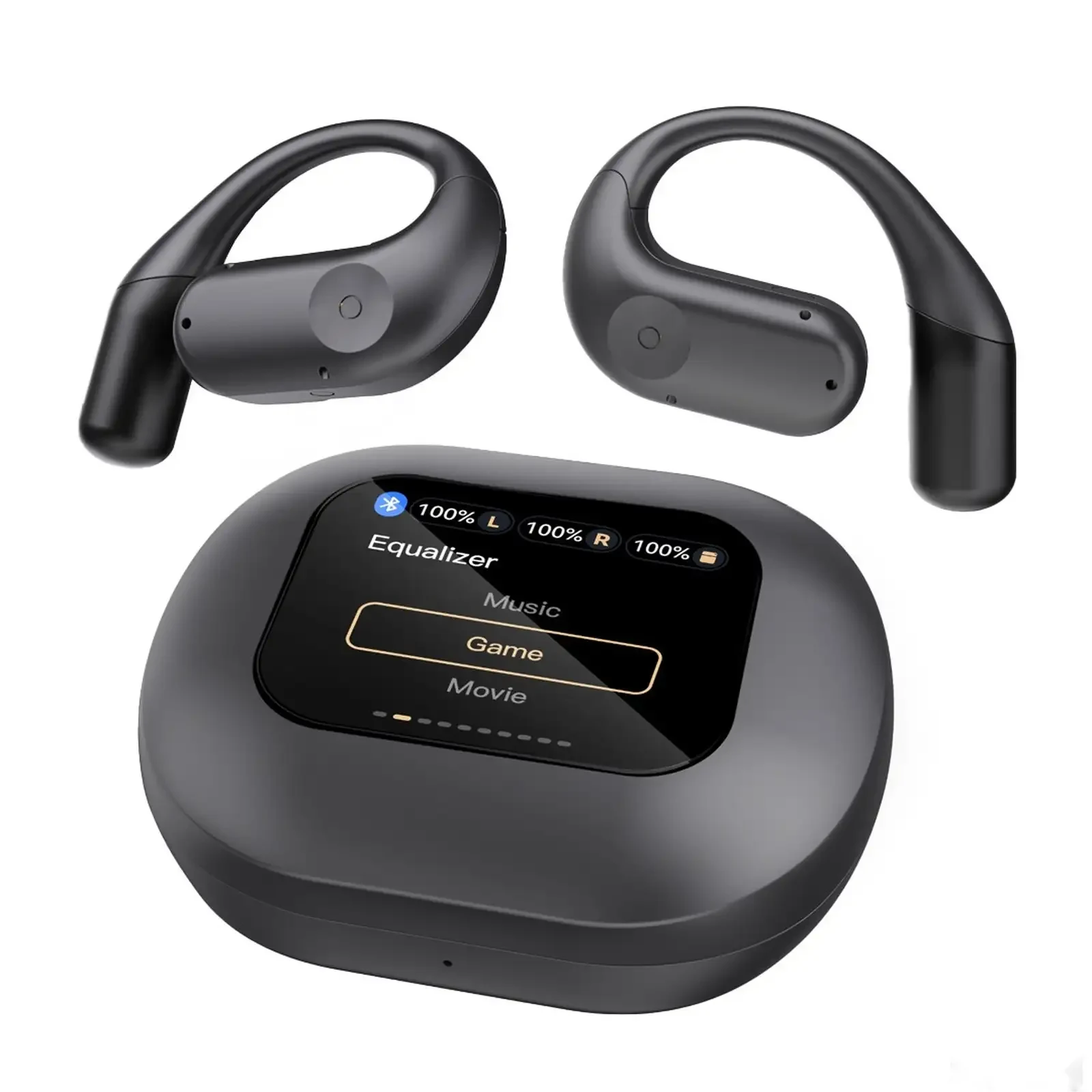 Беспроводные наушники Powerology Open-Ear Air Conduction ENC TWS — фото 2