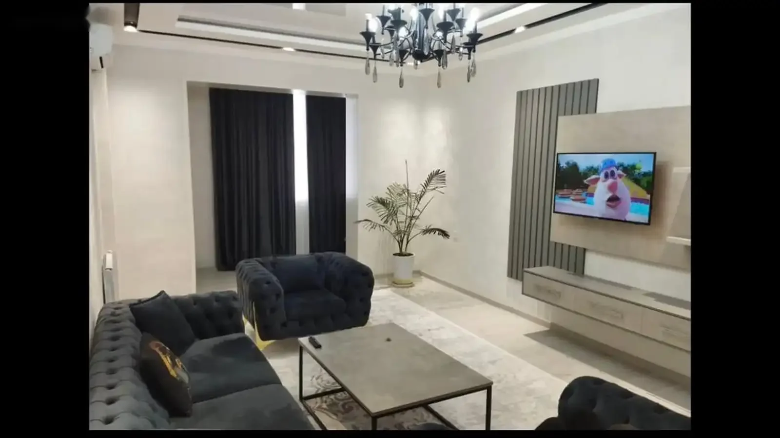 2-комн. квартира, 9 этаж, 80м², Сомони — фото 6