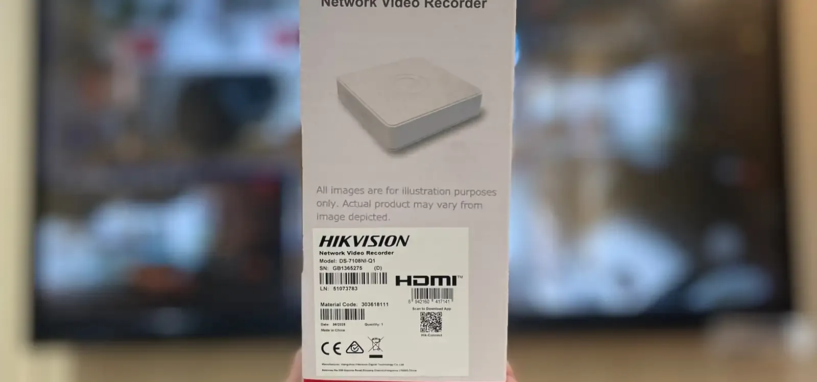 IP-видеорегистратор Hikvision DS 7108NI-Q1 8 каналов