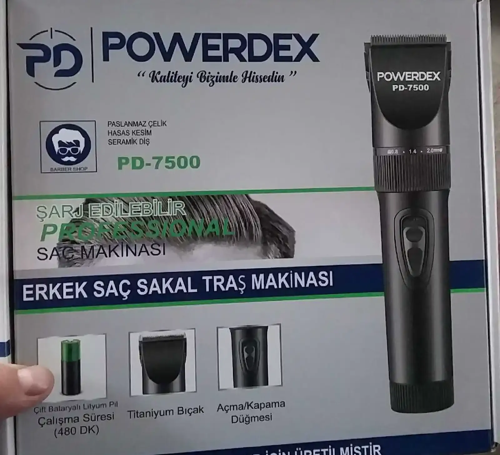 Триммер для стрижки волос Powerdex