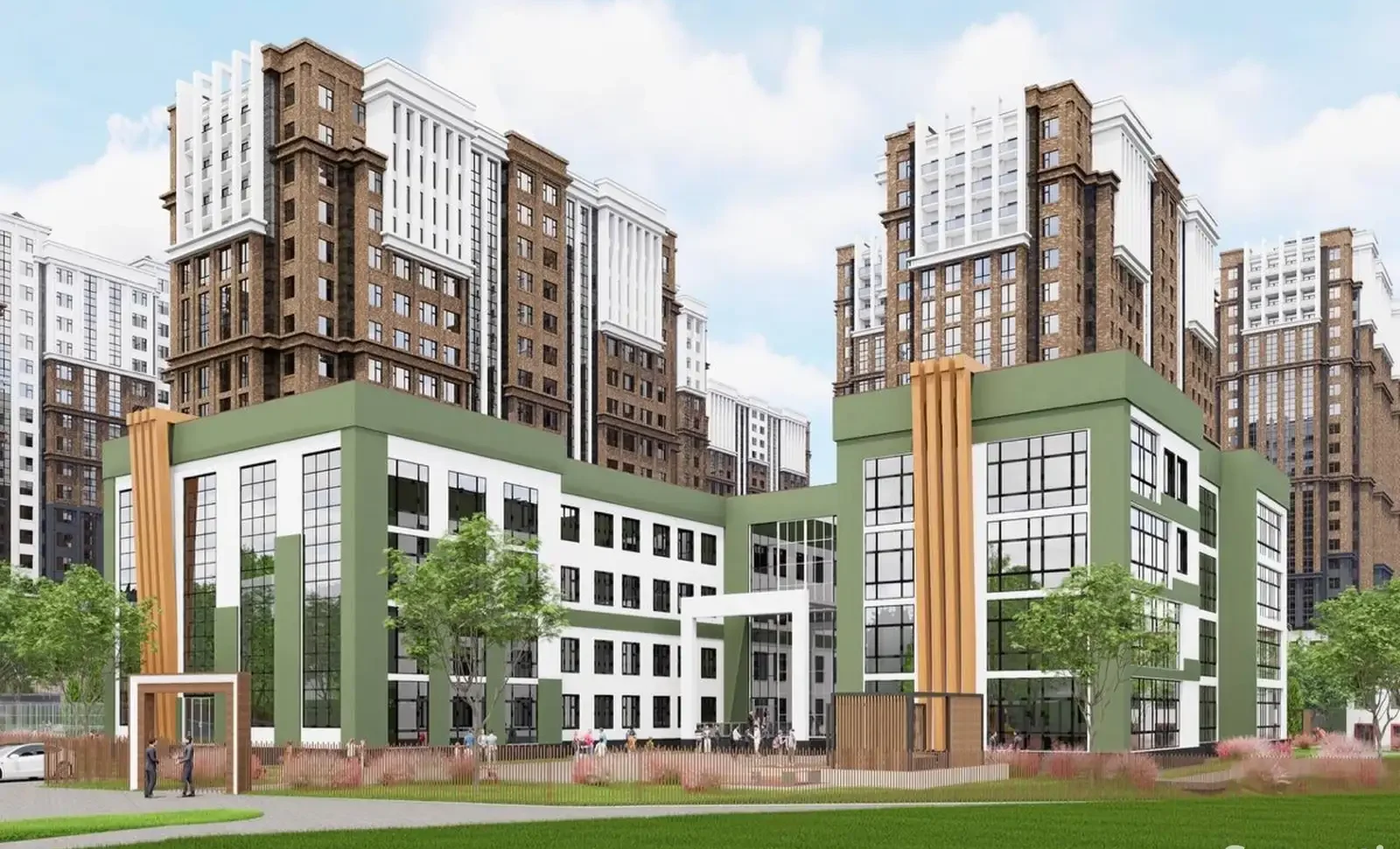 4-комн. квартира, 11 этаж, 127 м², Сино