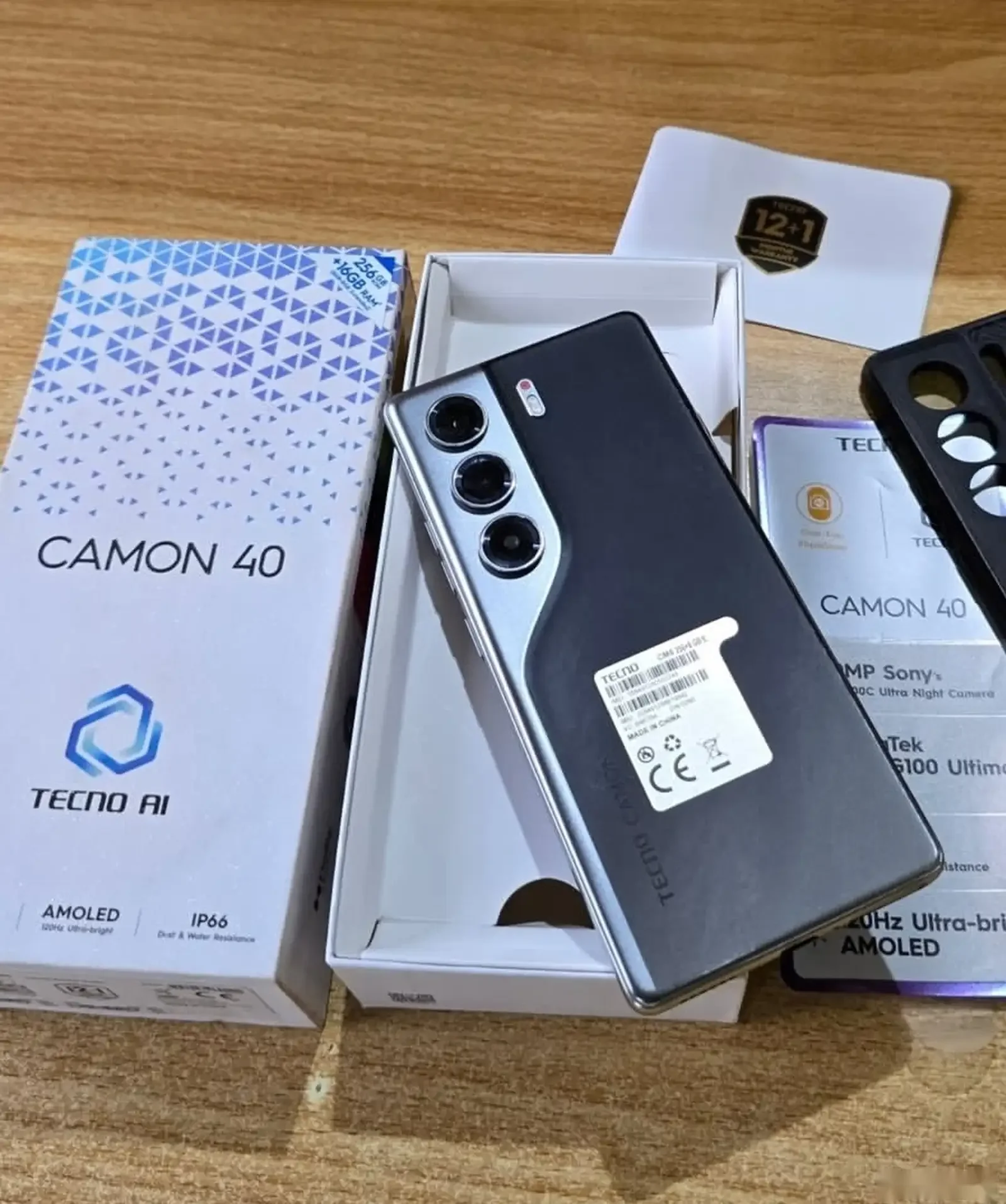 Tecno Camon 40 16/256Gb black — фото 4