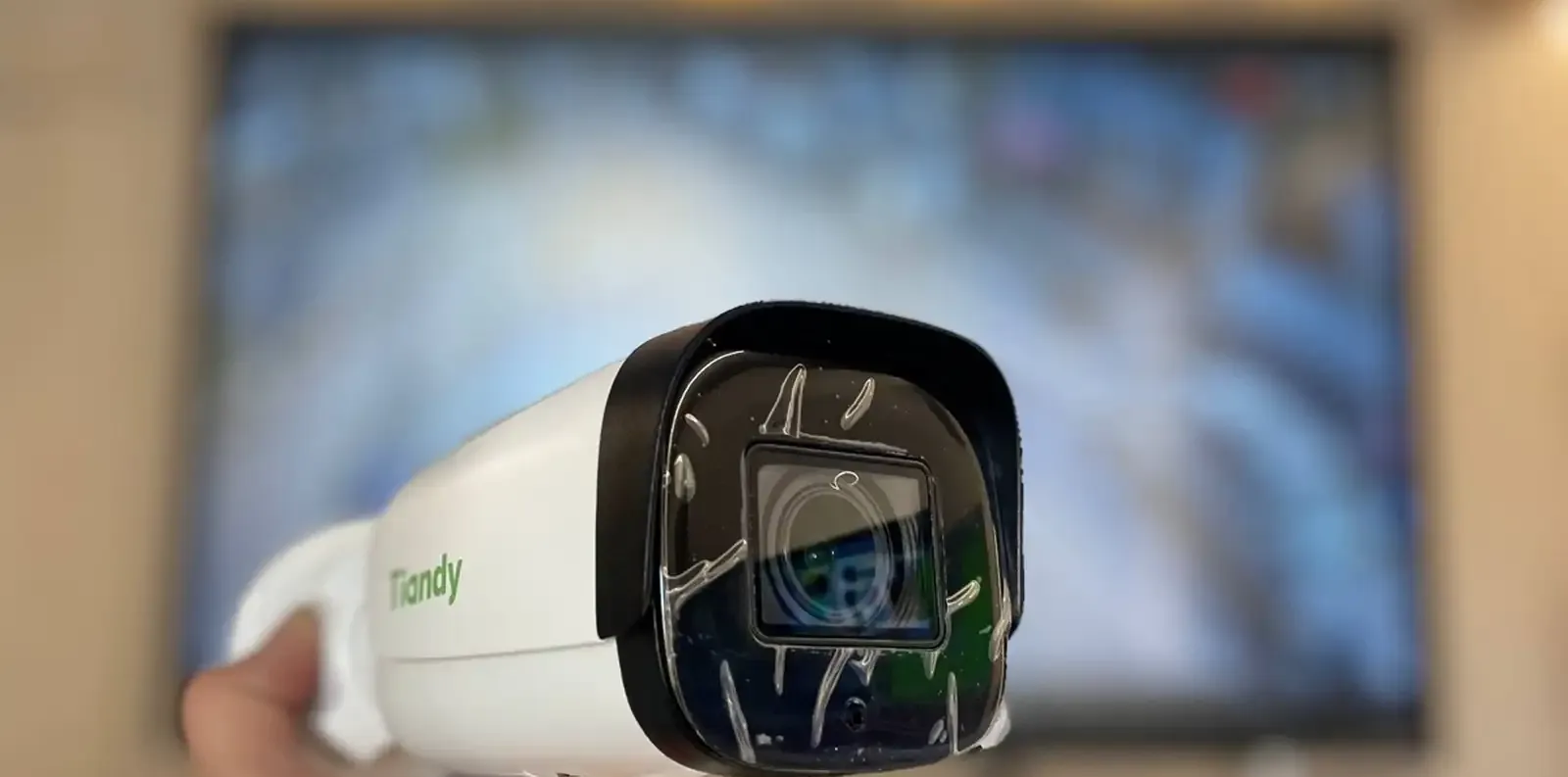 Камера Tiandy TC-C34UN уличная IP камера 4 МП с моторизованн