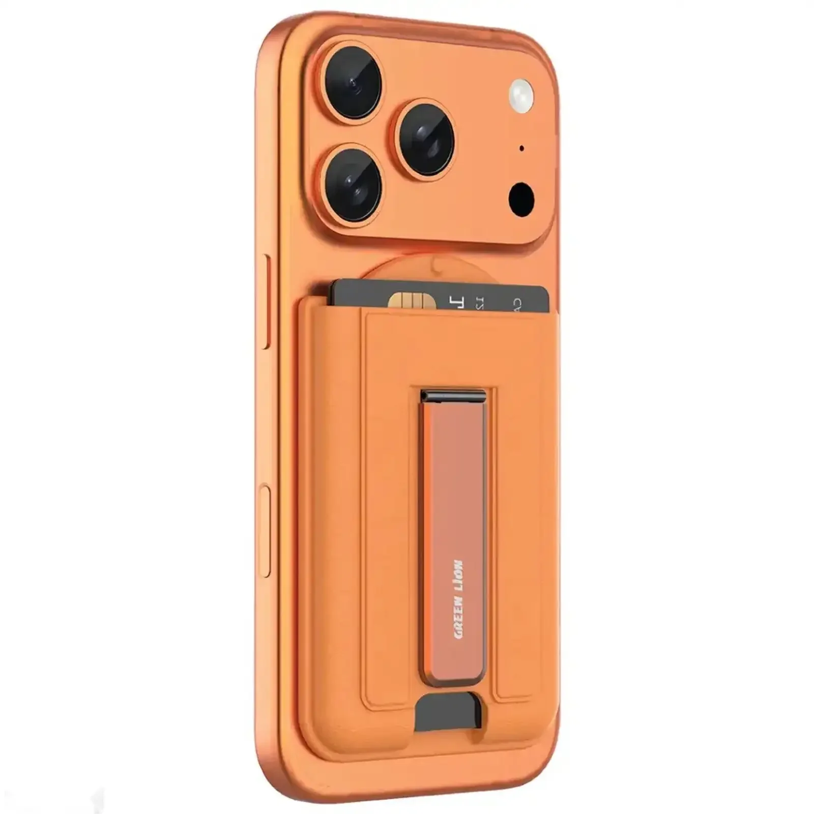 Картхолдер с подставкой Green Lion Mag Wallet Kickstand Magsafe Card Holder — фото 2
