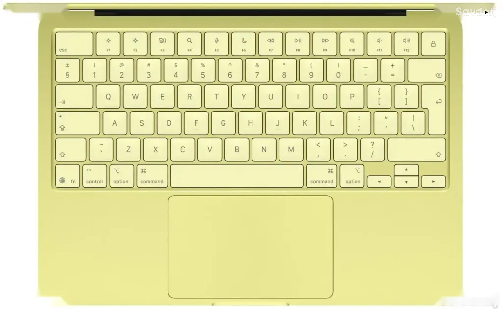 Ноутбук Apple MacBook NEO 13, 8ГБ, 256ГБ SSD, Citrus, MHFD4
