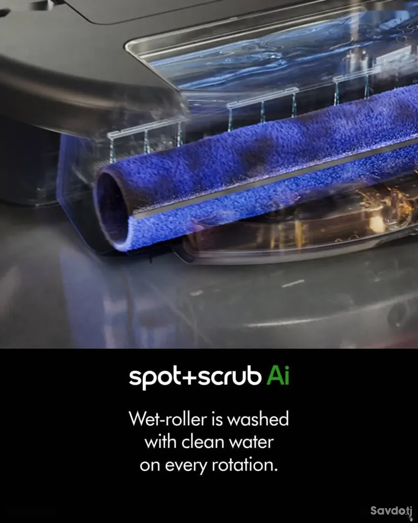 Робот-пылесос Dyson Spot+Scrub AI с функцией сухой и влажной уборки