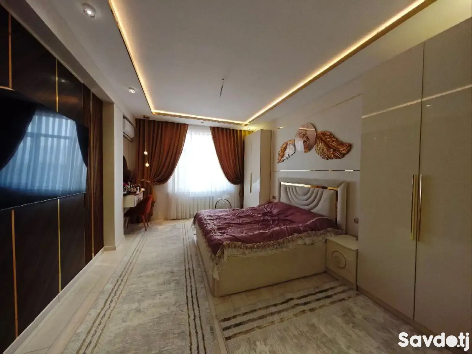 3-комн. квартира, 7 этаж, 117 м², Сомони